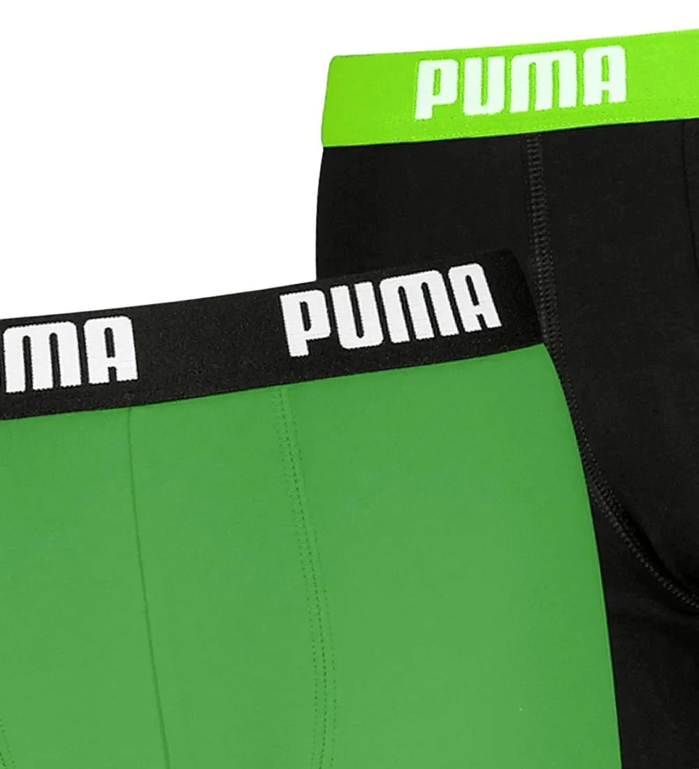 2-Pack Everyday Basic Boys' Boxer Briefs, Green/Black - Image 3