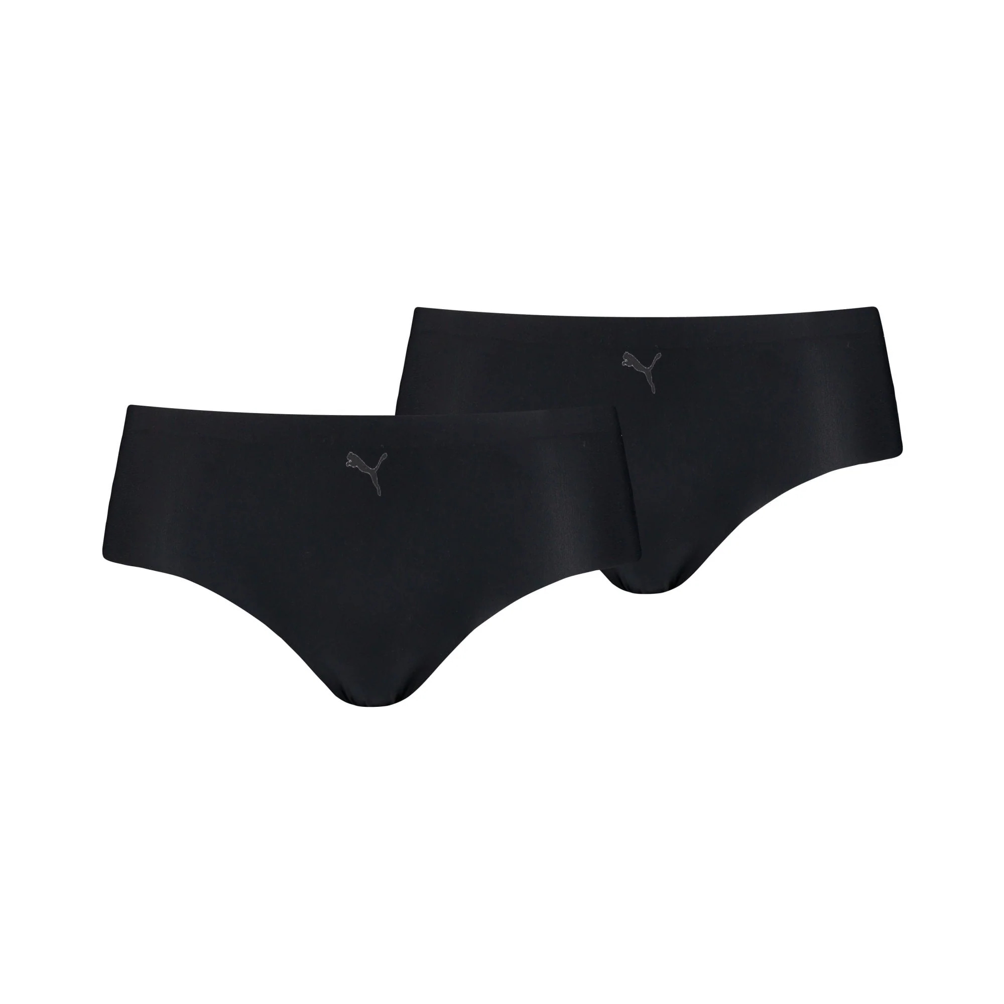 2-Pack Microfibre Seamless Mid-Rise Hipster Briefs, Black - Image 10