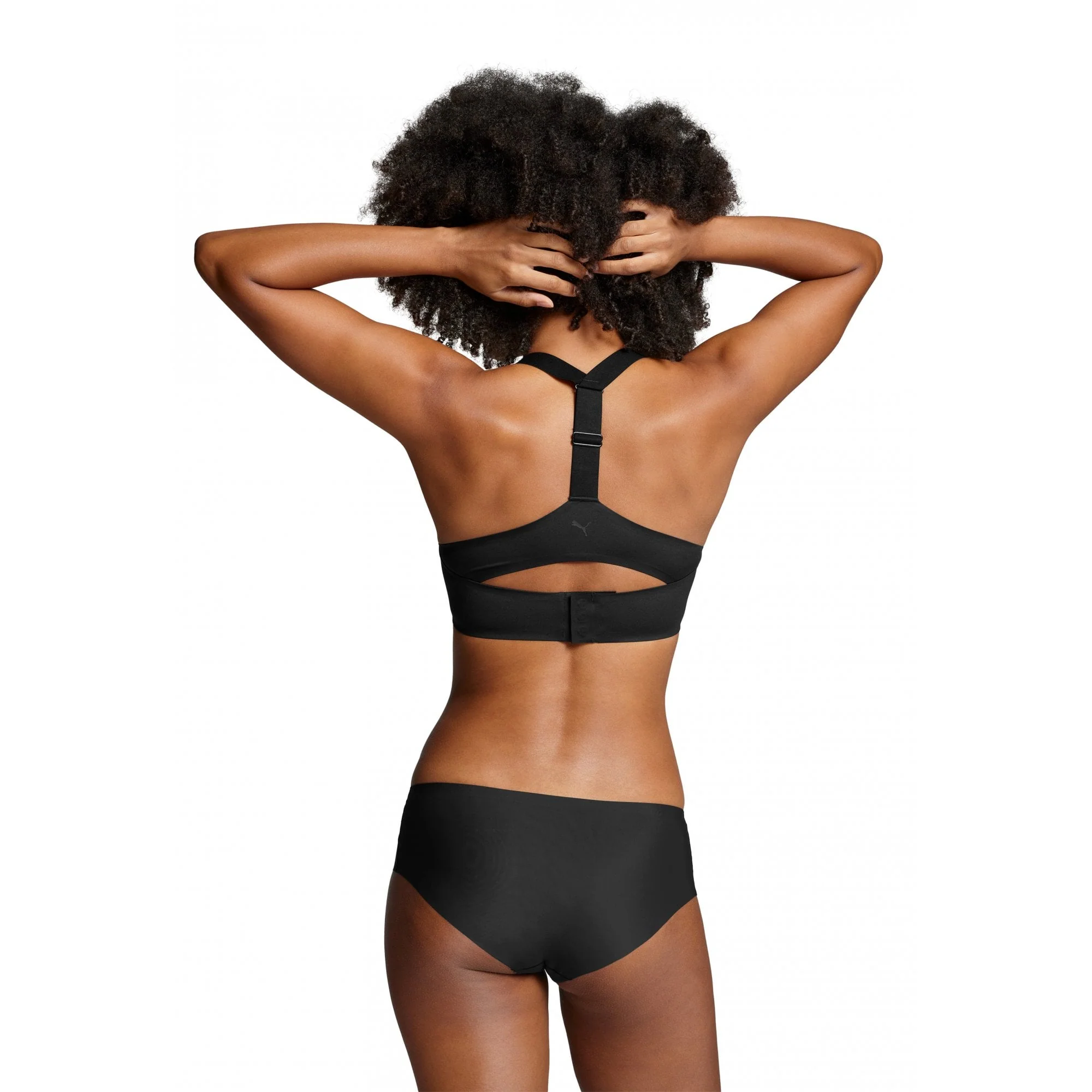 2-Pack Microfibre Seamless Mid-Rise Hipster Briefs, Black - Image 9