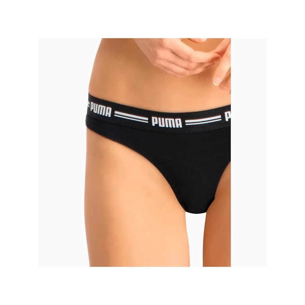 2-Pack Striped Logo Mid-Rise Strings, Black - Image 8
