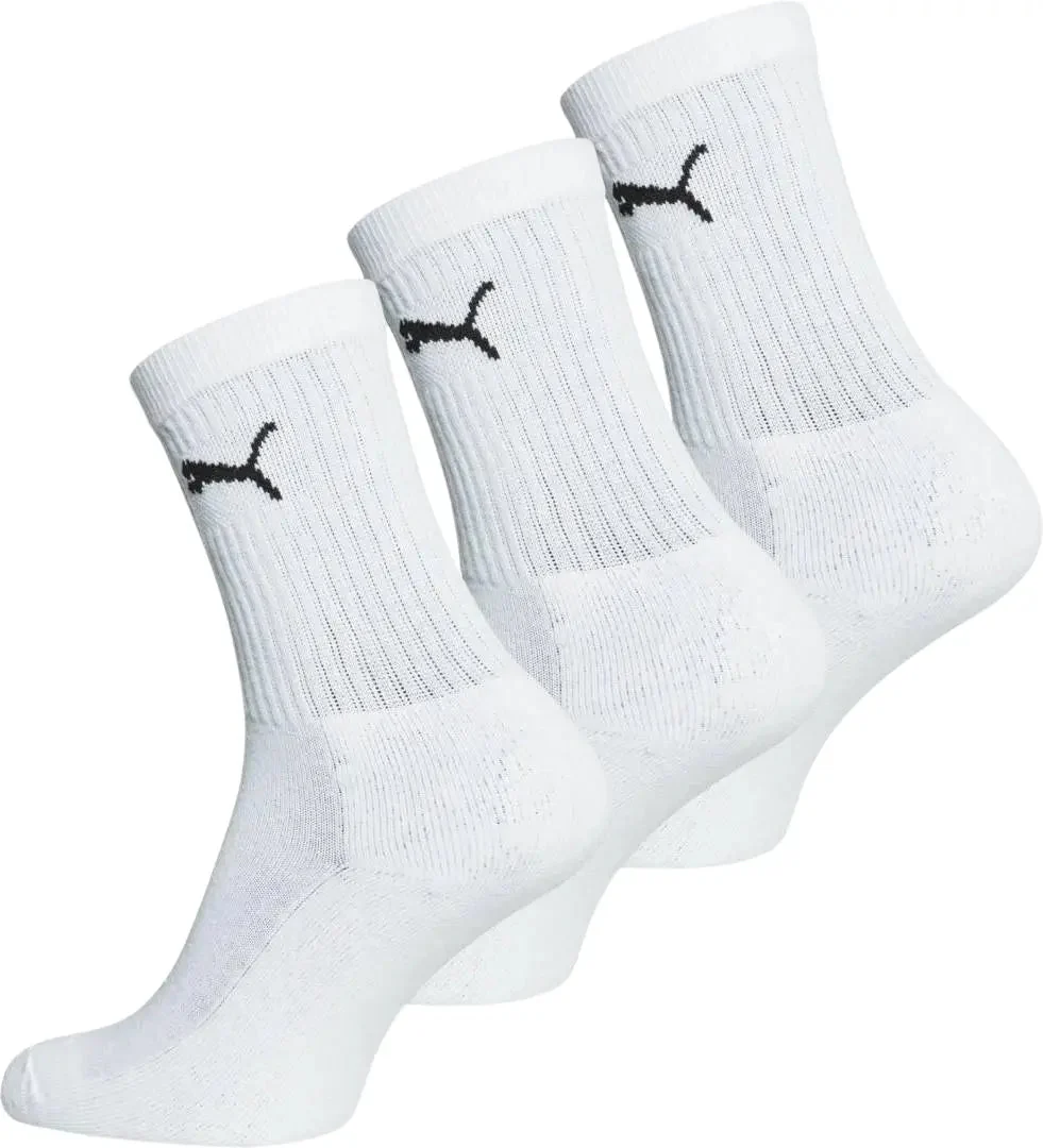 3-Pack Boys' Sports Socks, White