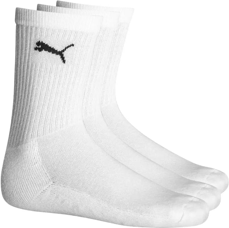 3-Pack Boys' Sports Socks, White - Image 2