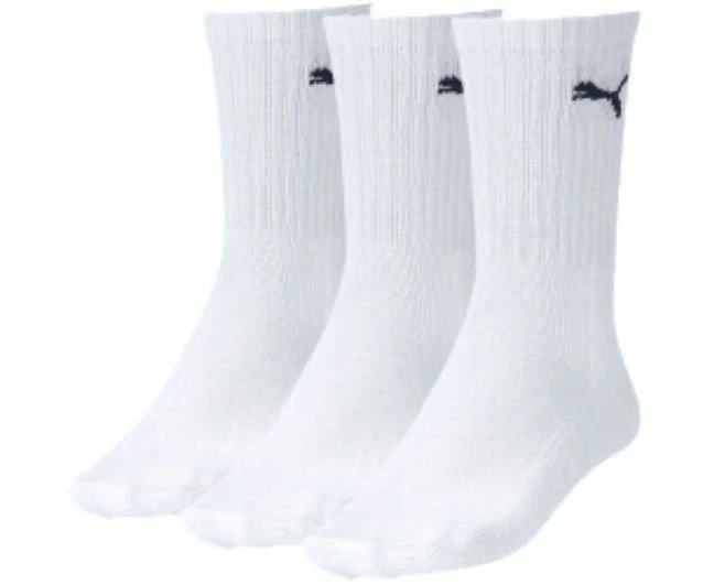 3-Pack Sports Socks, White - Image 2