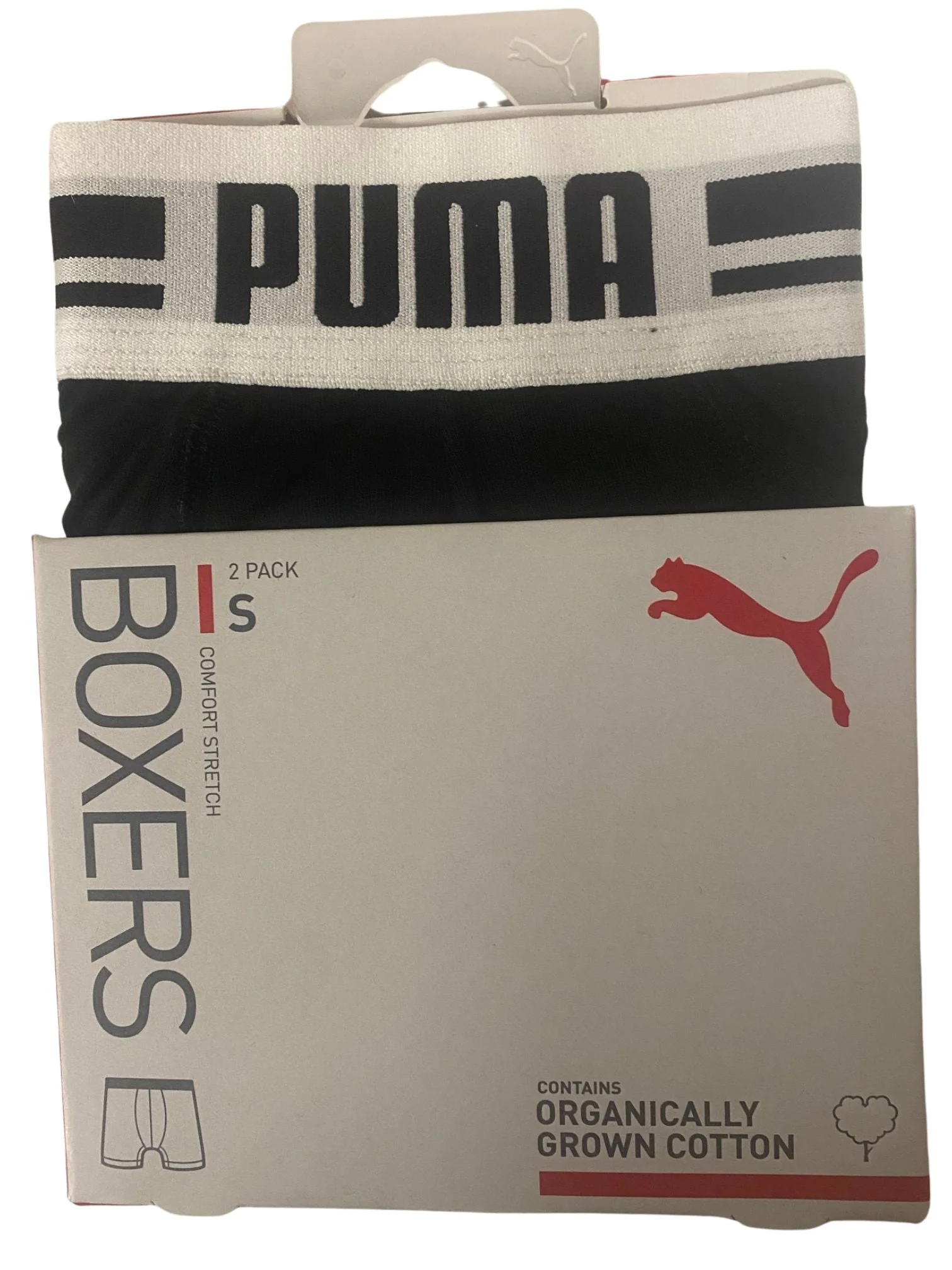 2-Pack Placed Logo Boxer Briefs, Black - Image 2