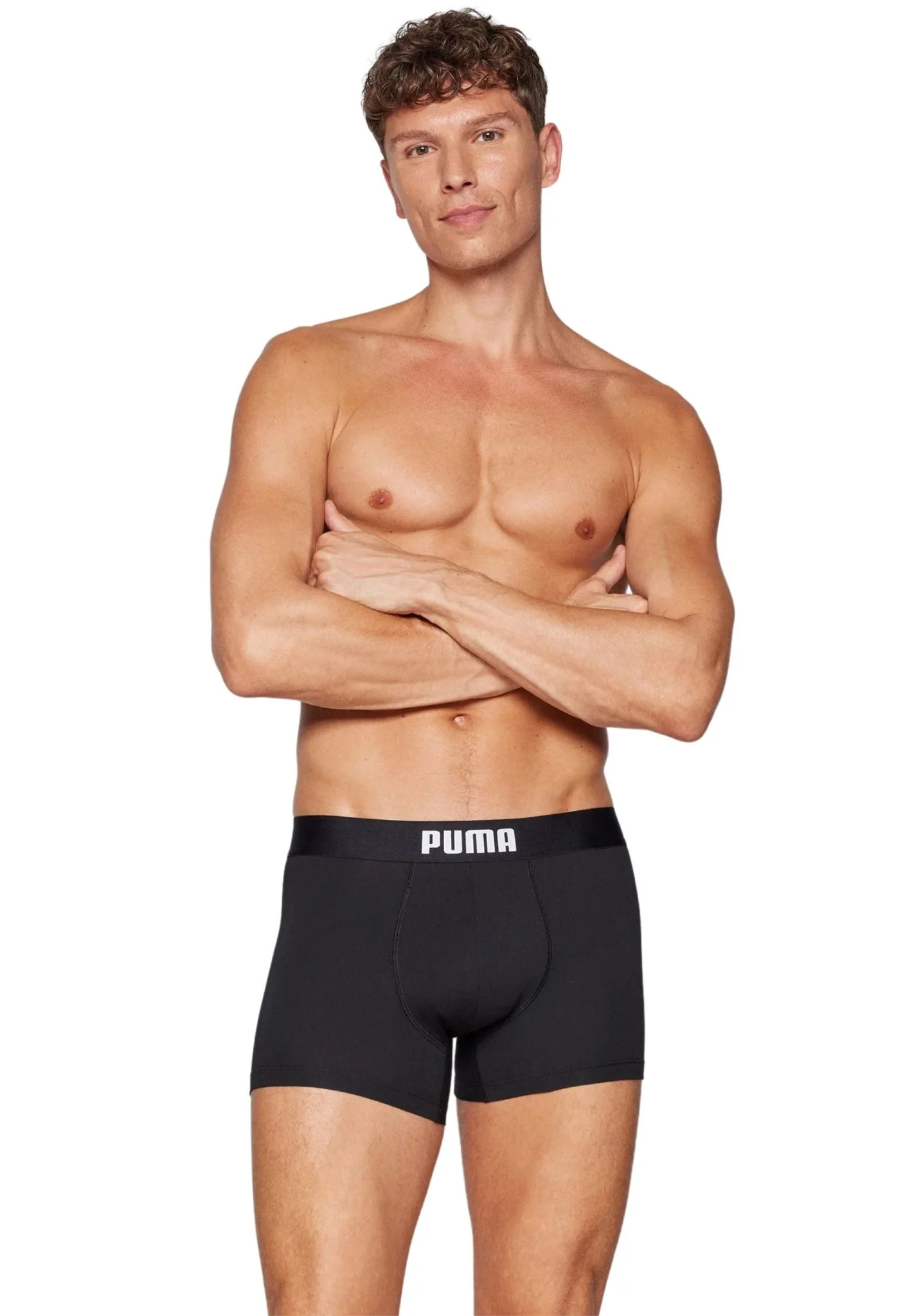 2-Pack Placed Logo Boxer Briefs, Black - Image 8