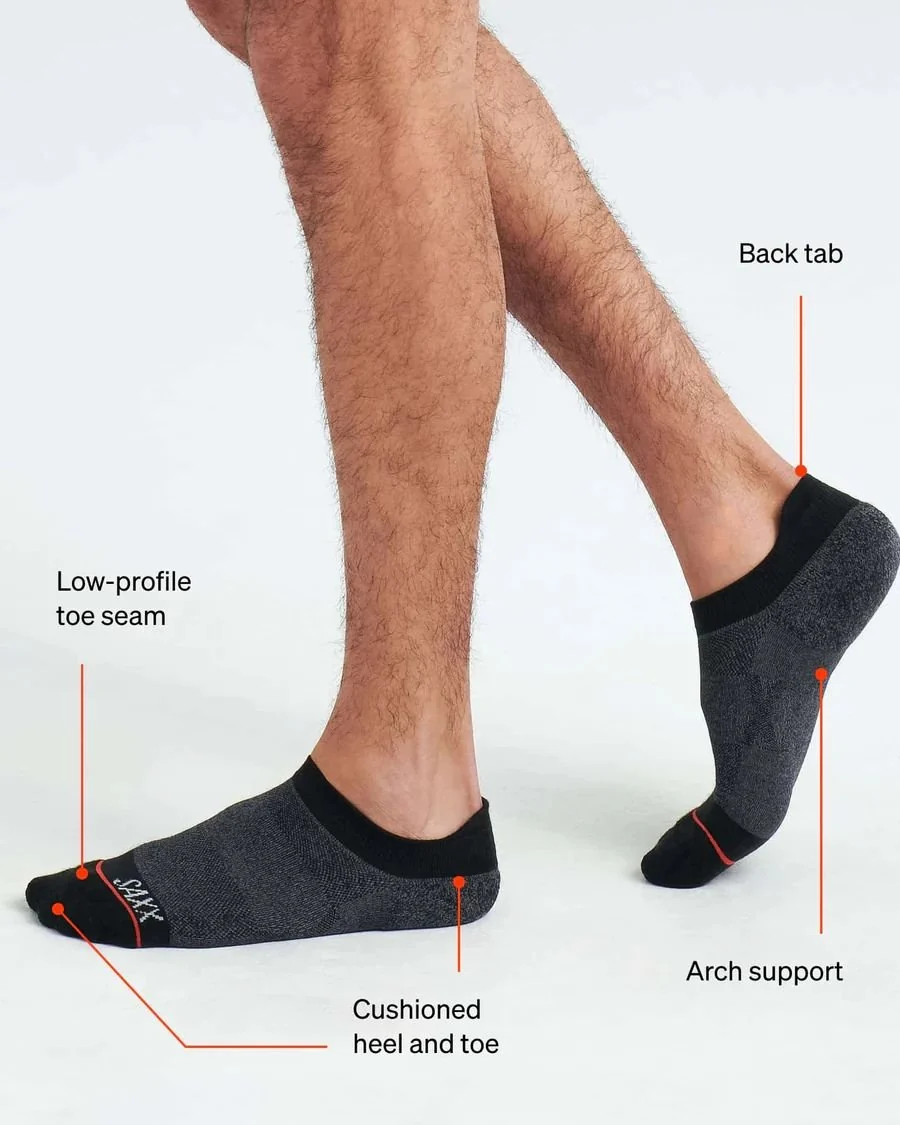 3-Pack Whole Package Low Show Socks, Black / White / Super Camo - Image 3