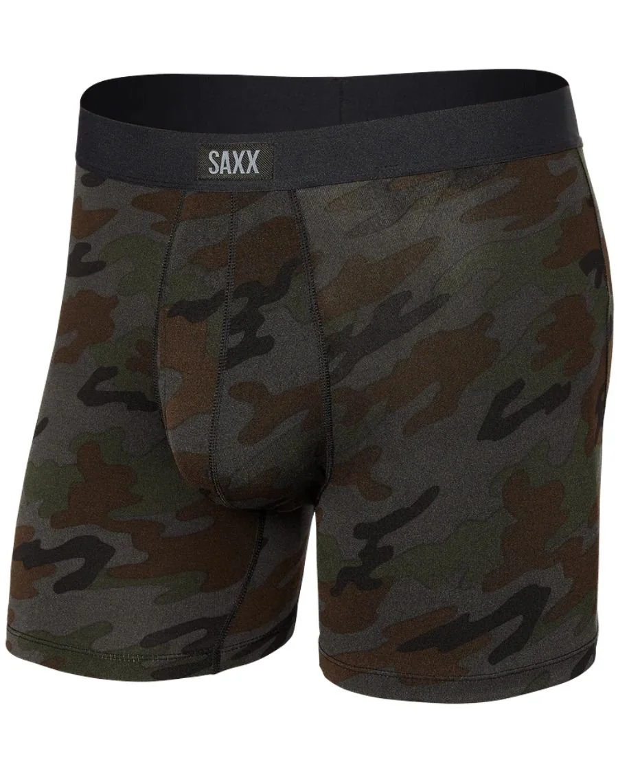Daytripper Comfort Stretch Fly Boxer Brief 5", Black Ops Camo