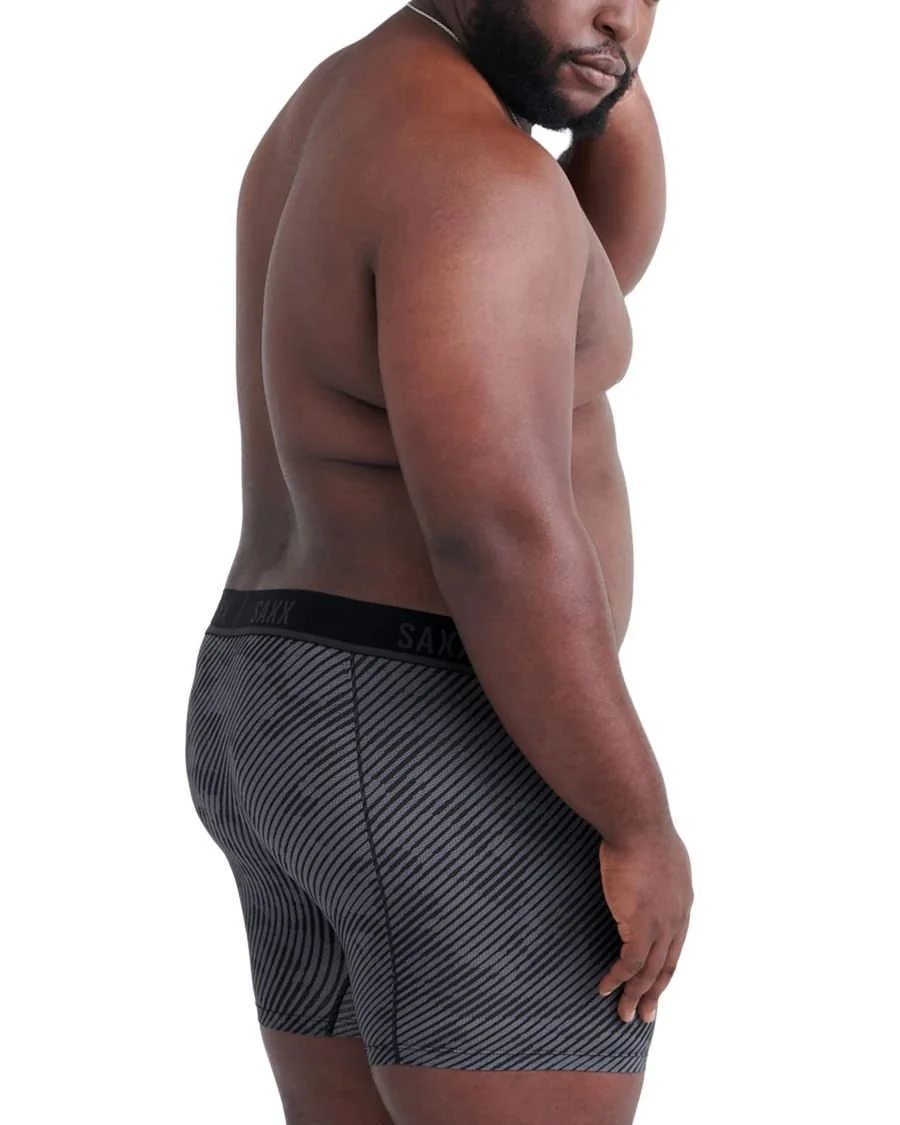 Kinetic Light Compression Mesh Boxer Brief 5", Optic Camo Black - Image 3