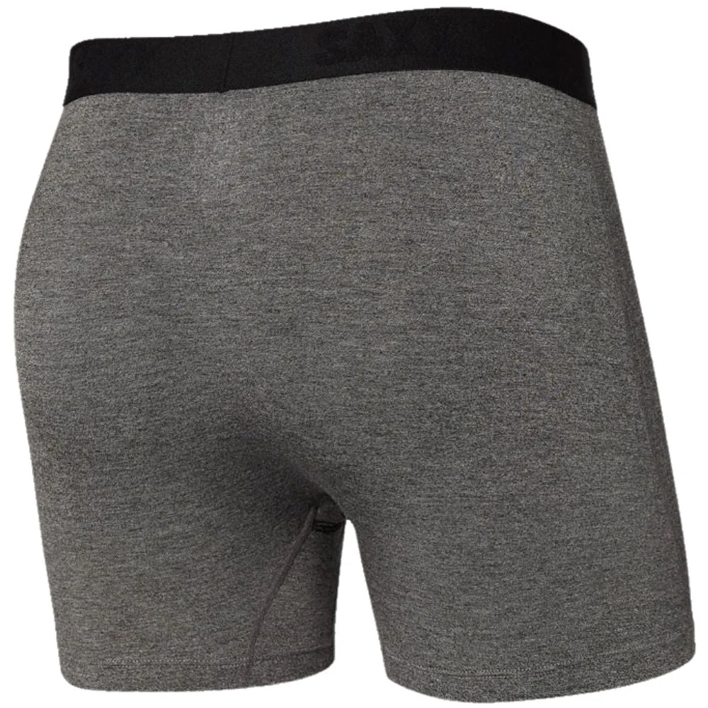 Ultra Super Soft Fly Boxer Brief 5", Salt & Pepper - Image 2