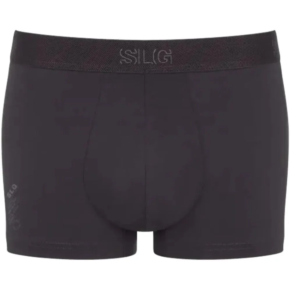 2-Pack SLG Base Boxer Trunks, Blue/Charcoal - Image 3