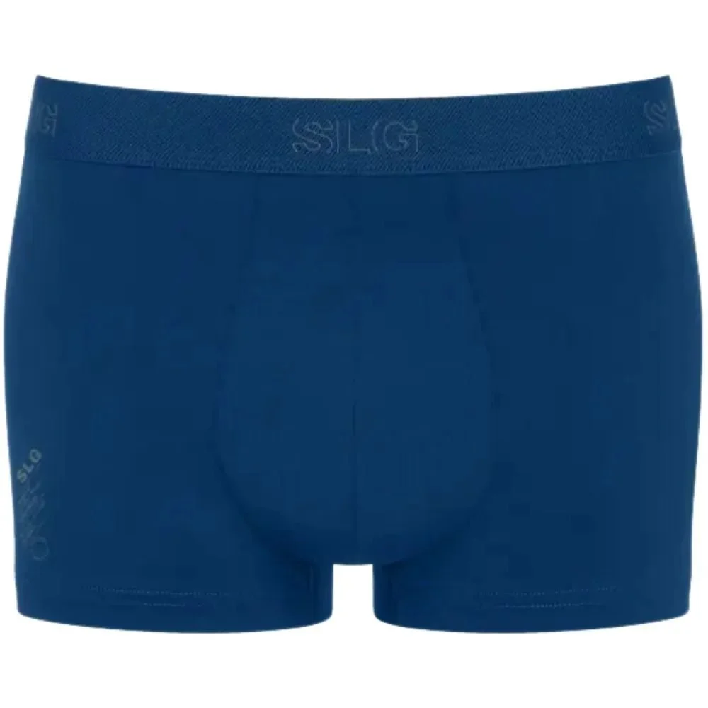 2-Pack SLG Base Boxer Trunks, Blue/Charcoal - Image 4