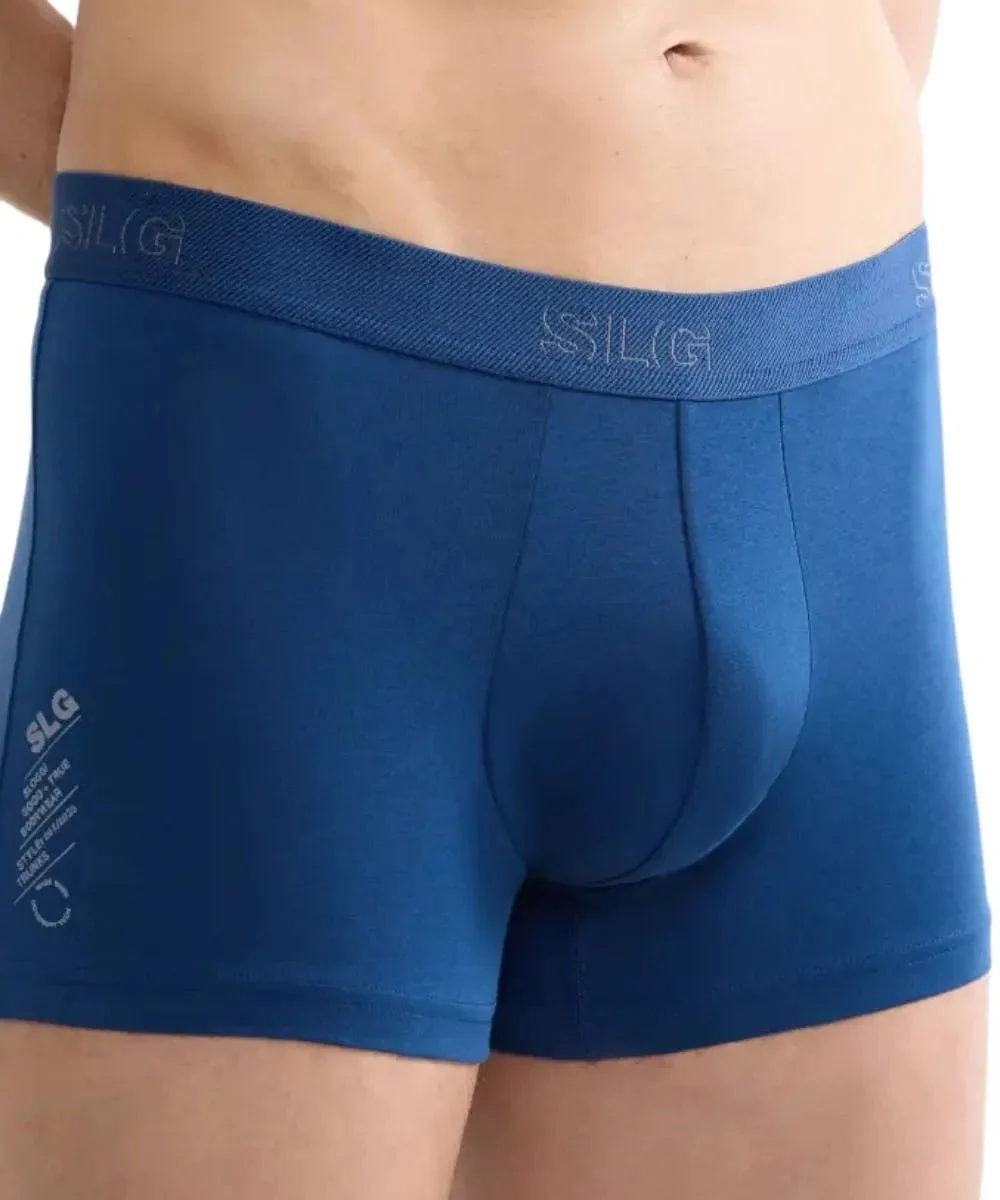 2-Pack SLG Base Boxer Trunks, Blue/Charcoal - Image 5