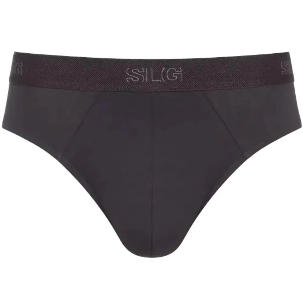 2-Pack SLG Base Briefs, Charcoal