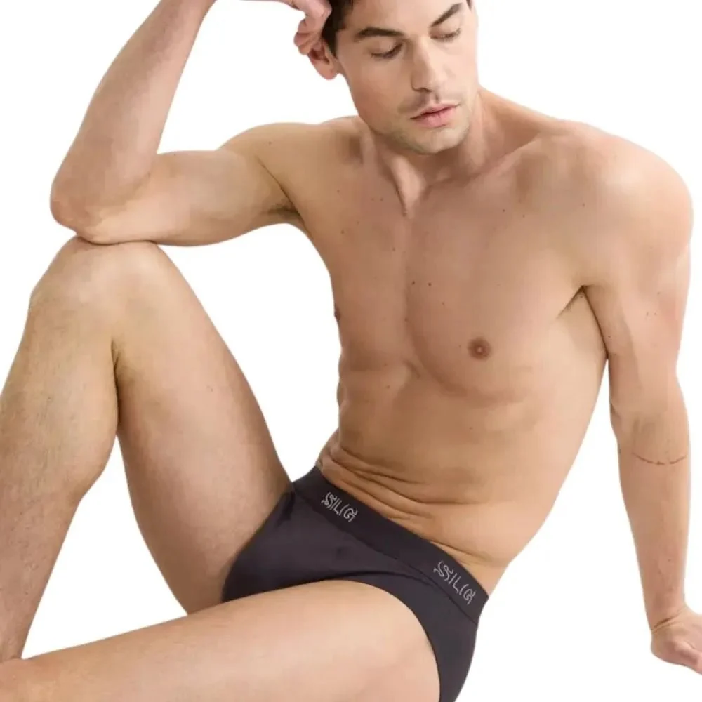 2-Pack SLG Base Briefs, Charcoal - Image 4