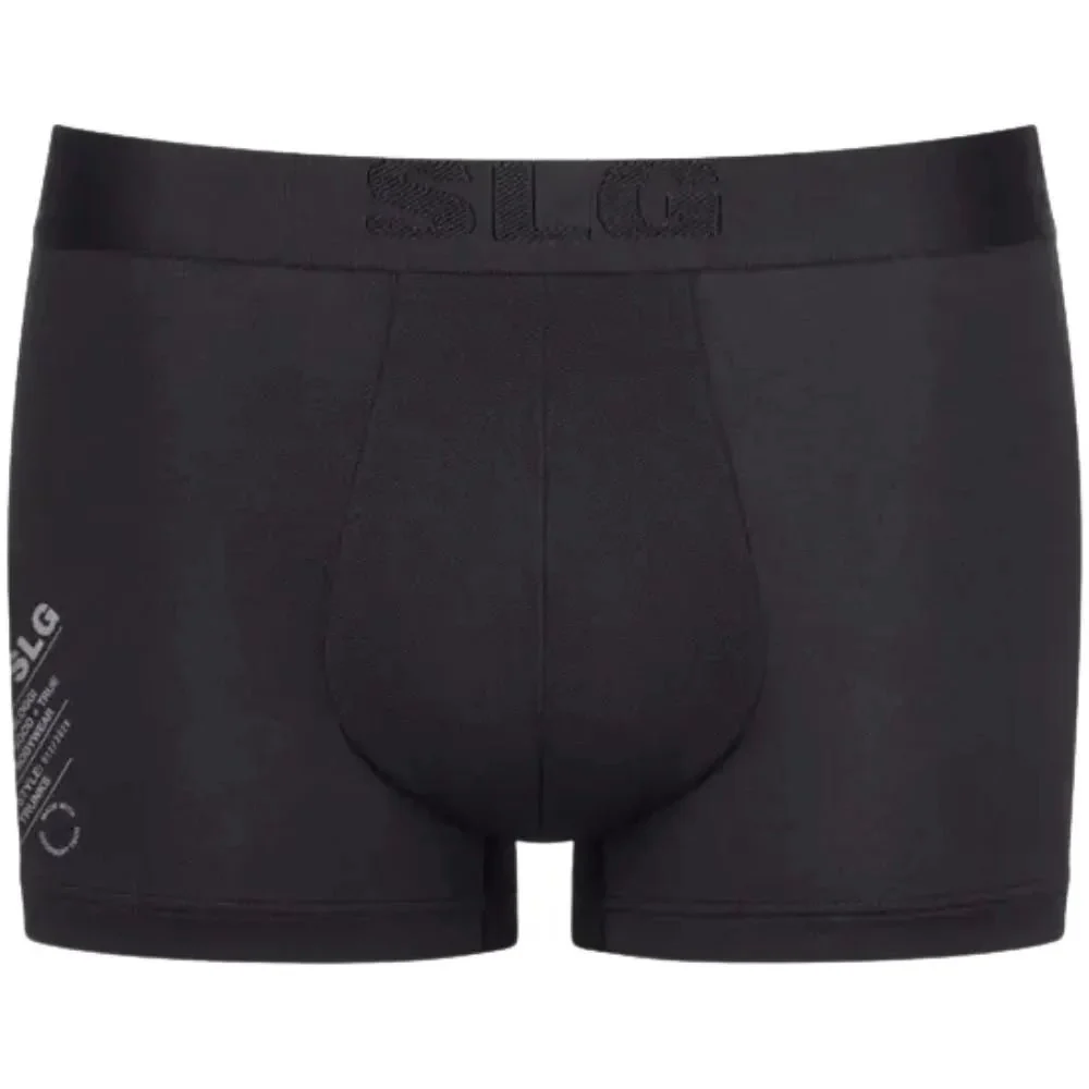 2-Pack SLG Base Modal Soft Boxer Trunks, Black - Image 3