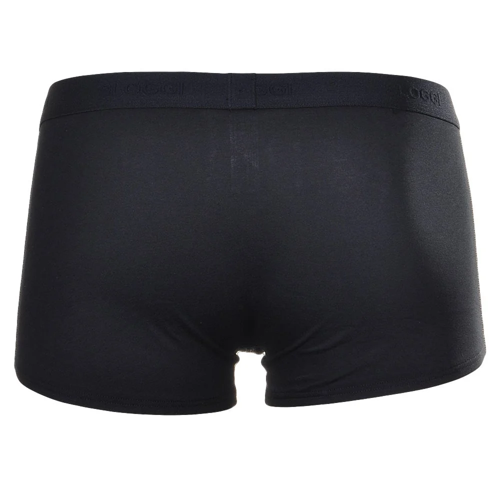 24/7 2-Pack Hipster Boxer Trunks, Black - Image 2
