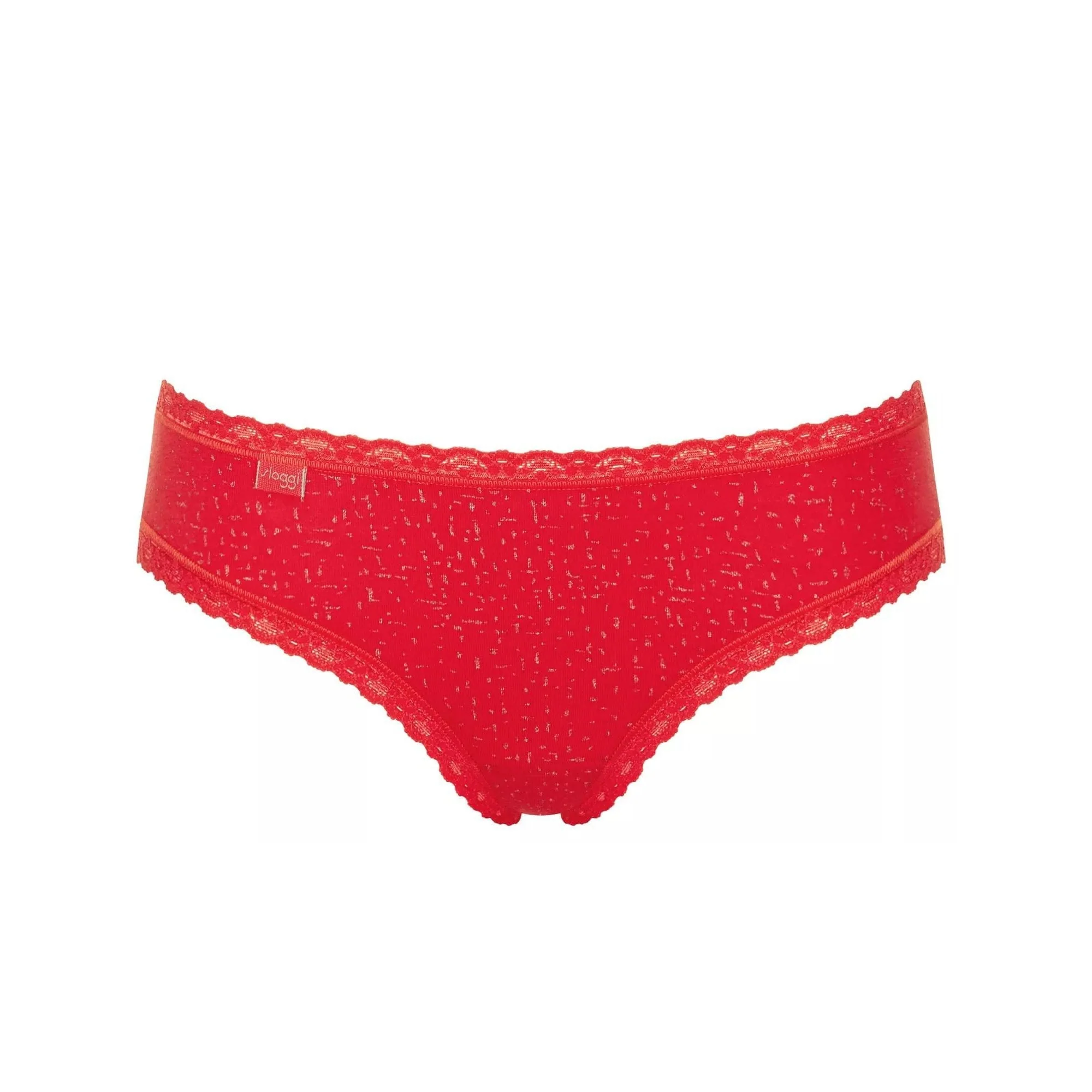 24/7 3-Pack Cotton Hipster Briefs, Cream/Purple/Red - Image 2
