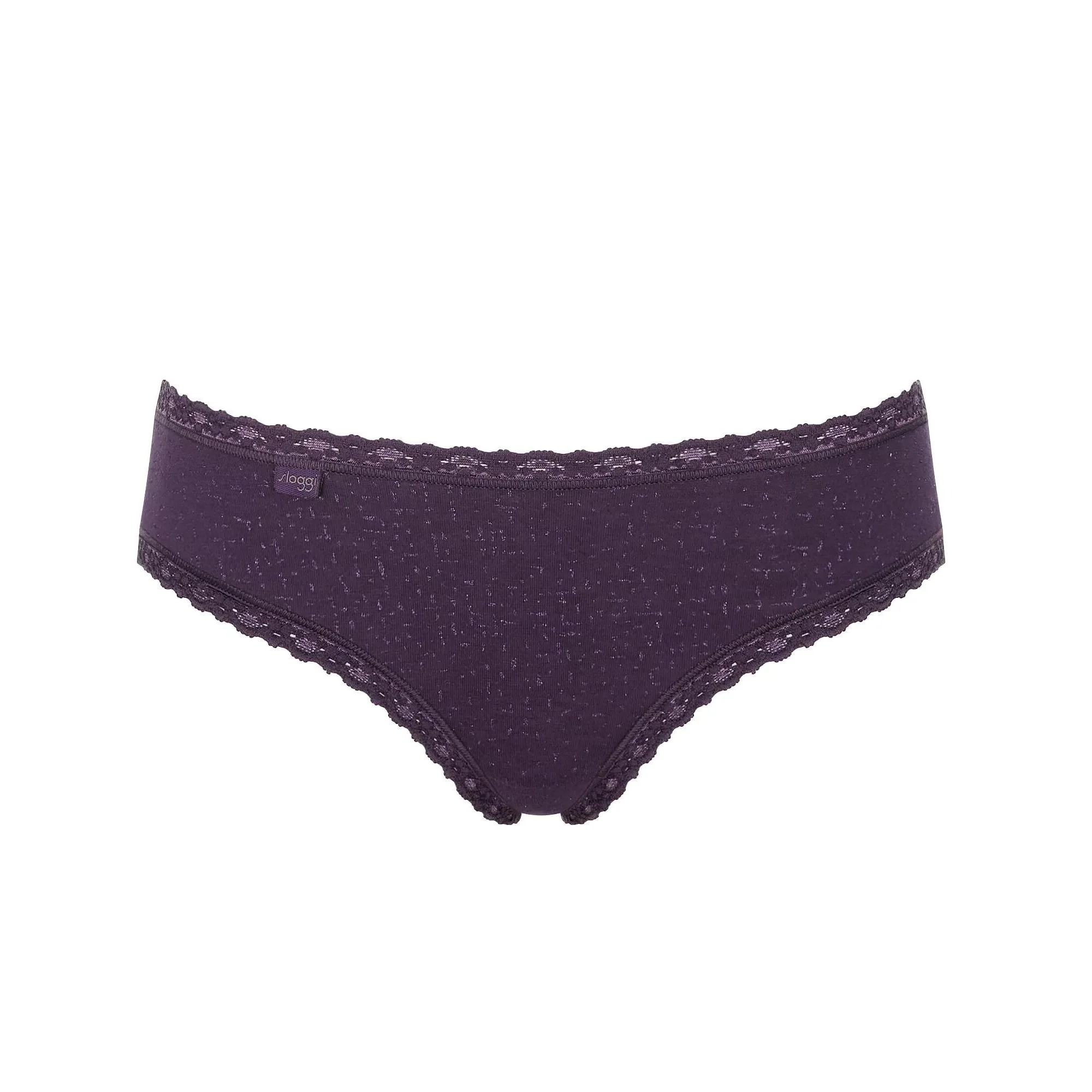 24/7 3-Pack Cotton Hipster Briefs, Cream/Purple/Red - Image 3