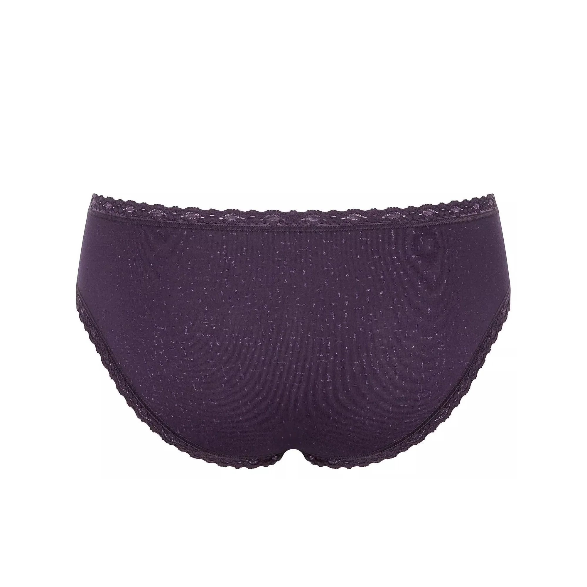 24/7 3-Pack Cotton Hipster Briefs, Cream/Purple/Red - Image 6