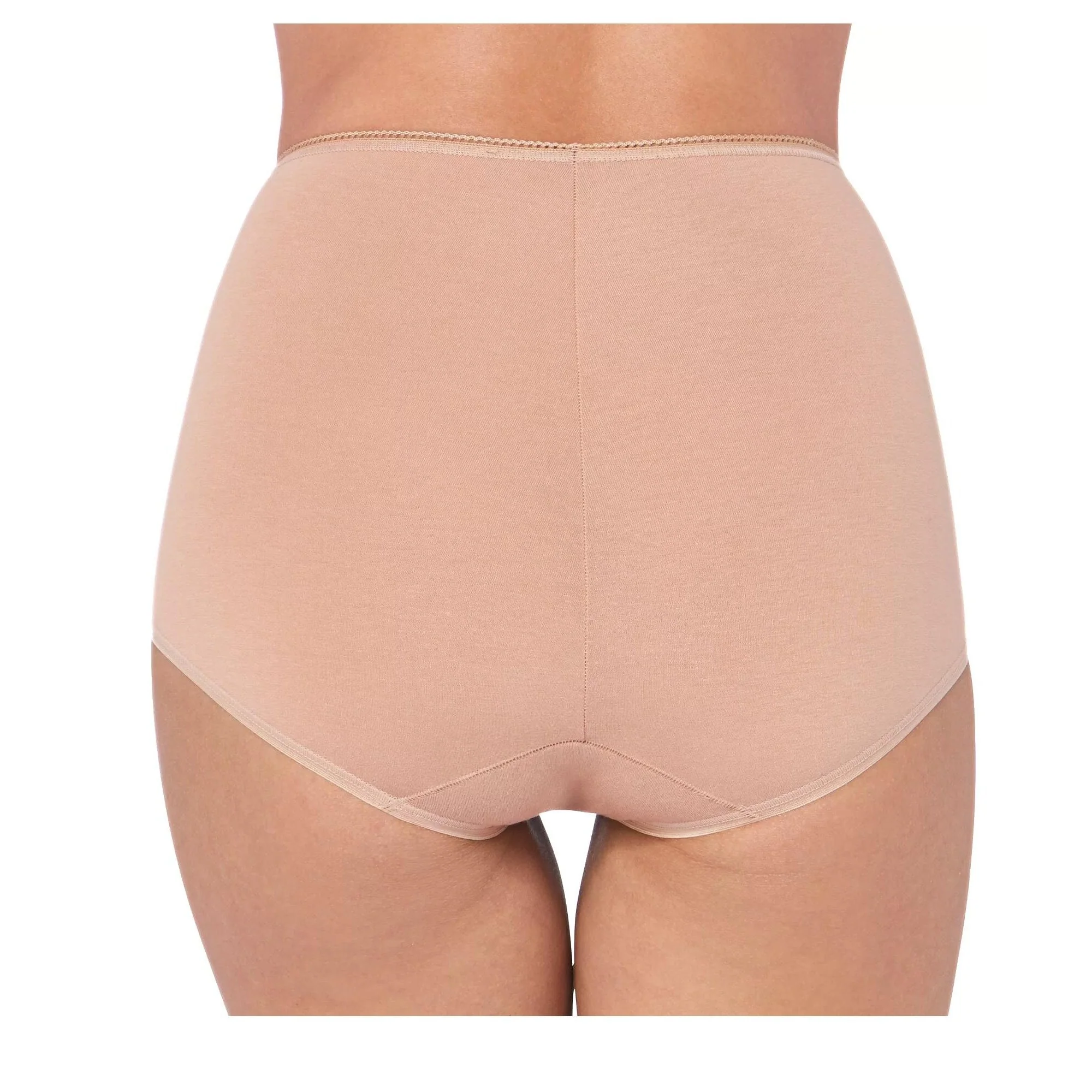 24/7 3-Pack Cotton Maxi Briefs, Skin - Image 3