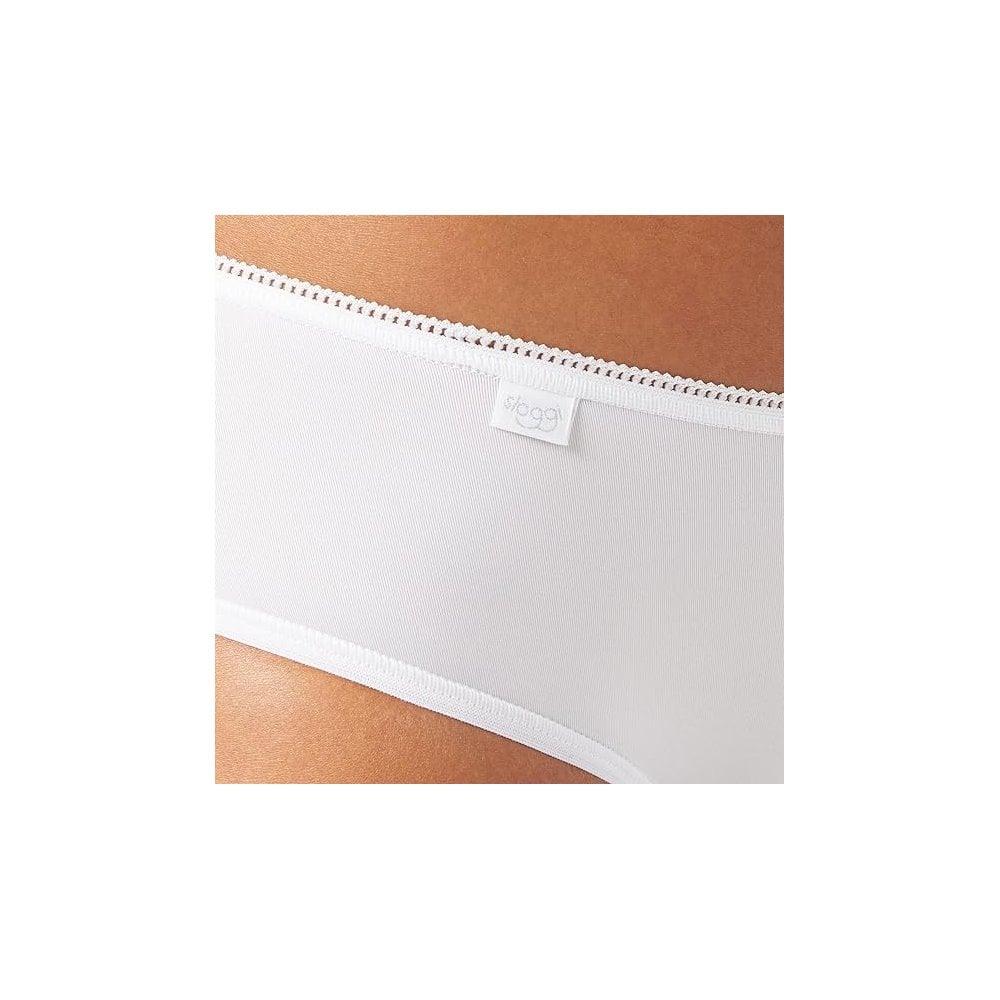 24/7 3-Pack Microfibre Hipster Briefs, White - Image 4