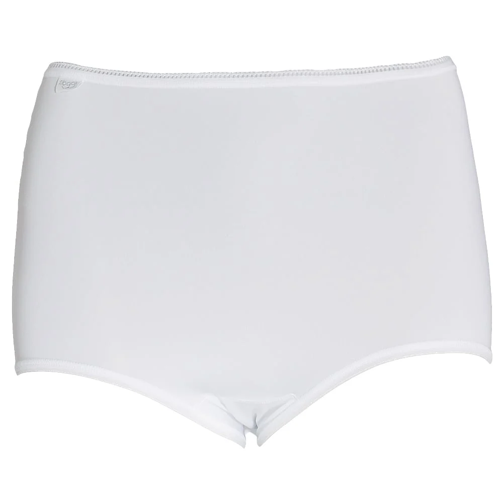 24/7 3-Pack Microfibre Maxi Briefs, White - Image 3