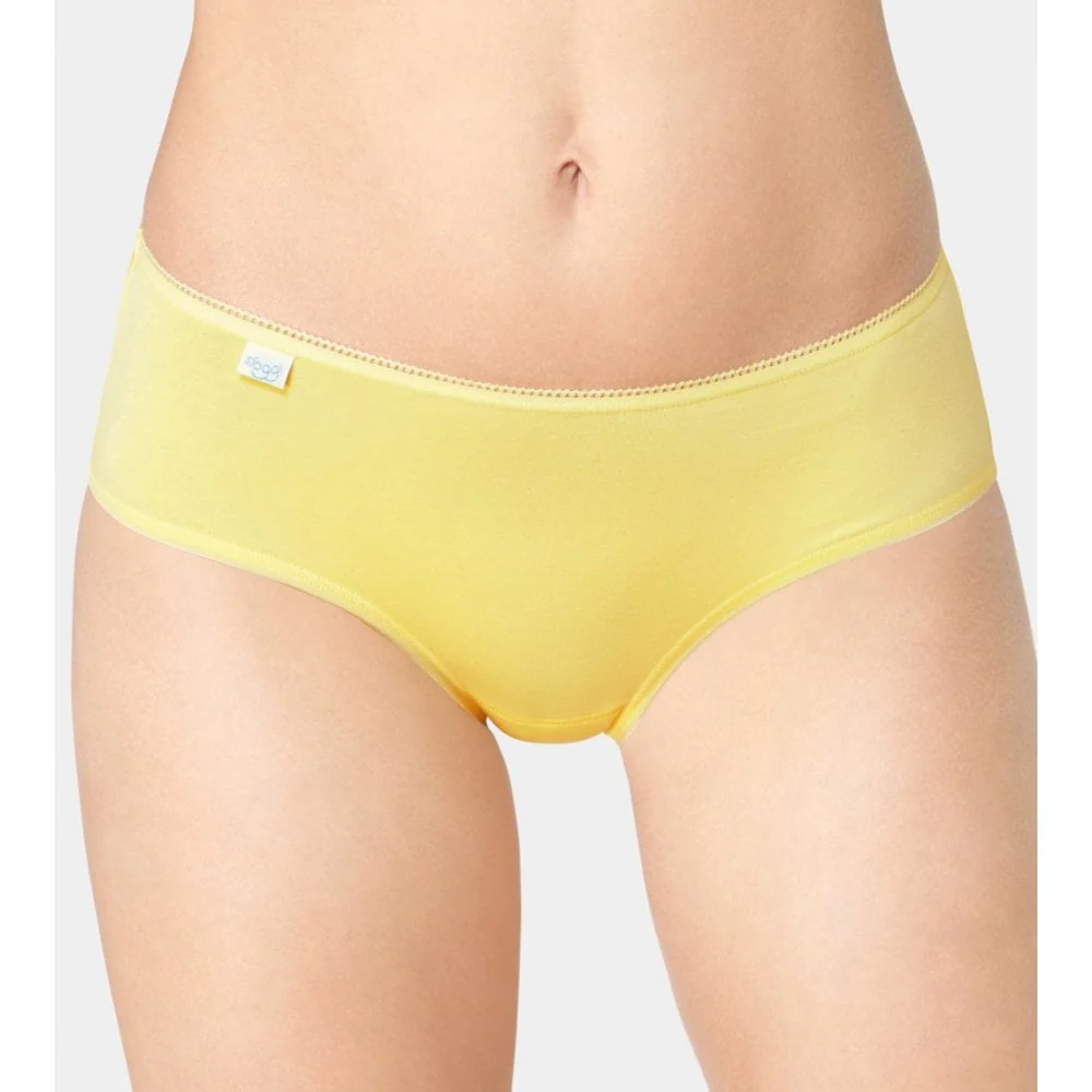 24/7 Cotton Hipster Brief 3-Pack, Yellow/Turquoise/Purple - Image 2