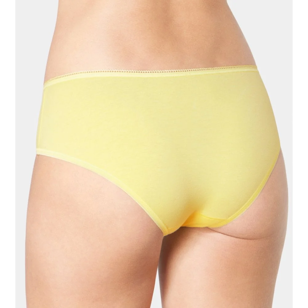 24/7 Cotton Hipster Brief 3-Pack, Yellow/Turquoise/Purple - Image 3