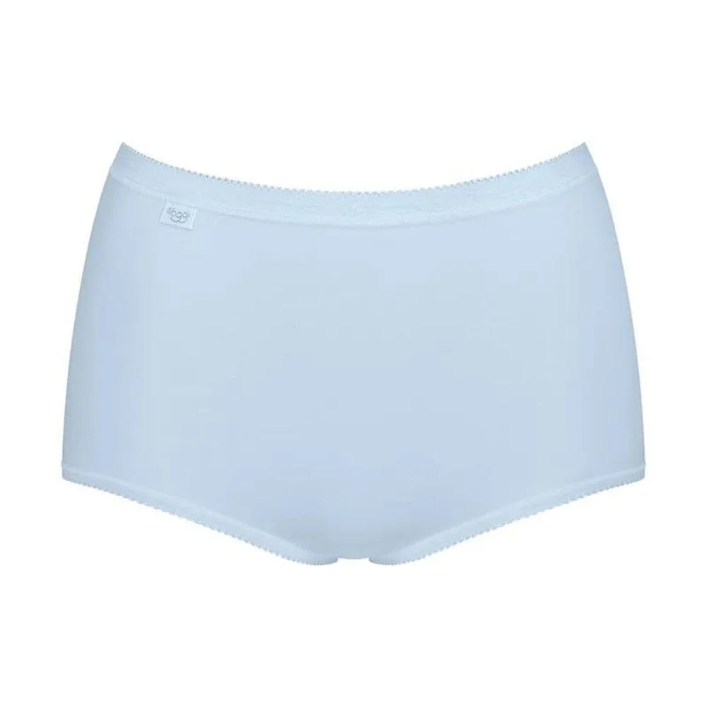 Basic+ 3-Pack Cotton Maxi Briefs, Pastel Blue/Yellow/Pink - Image 2