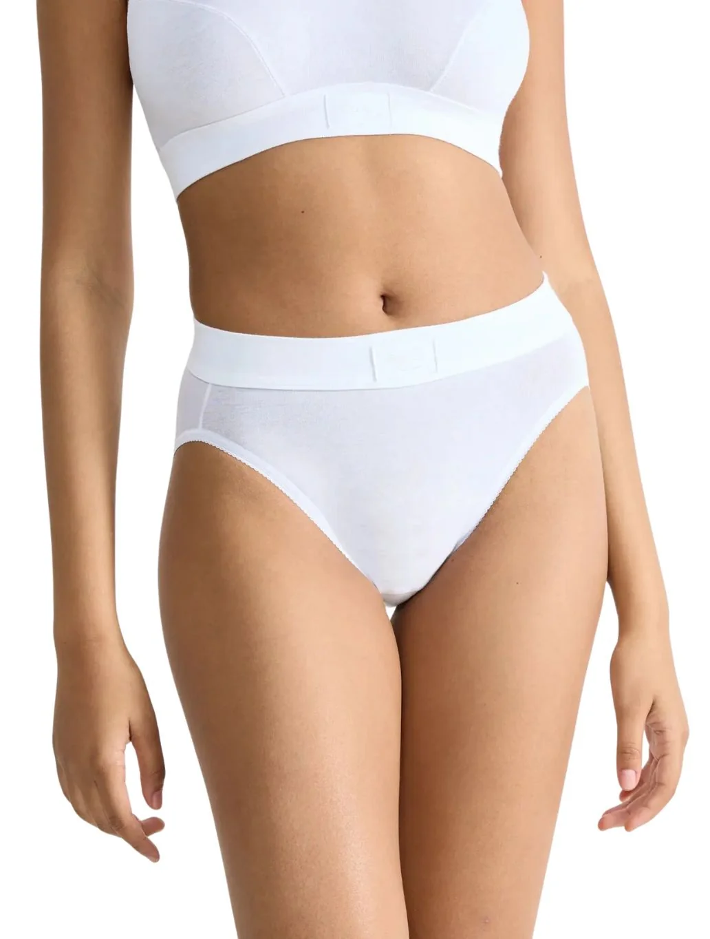 Double Comfort 2-Pack Tai Briefs, White - Image 2