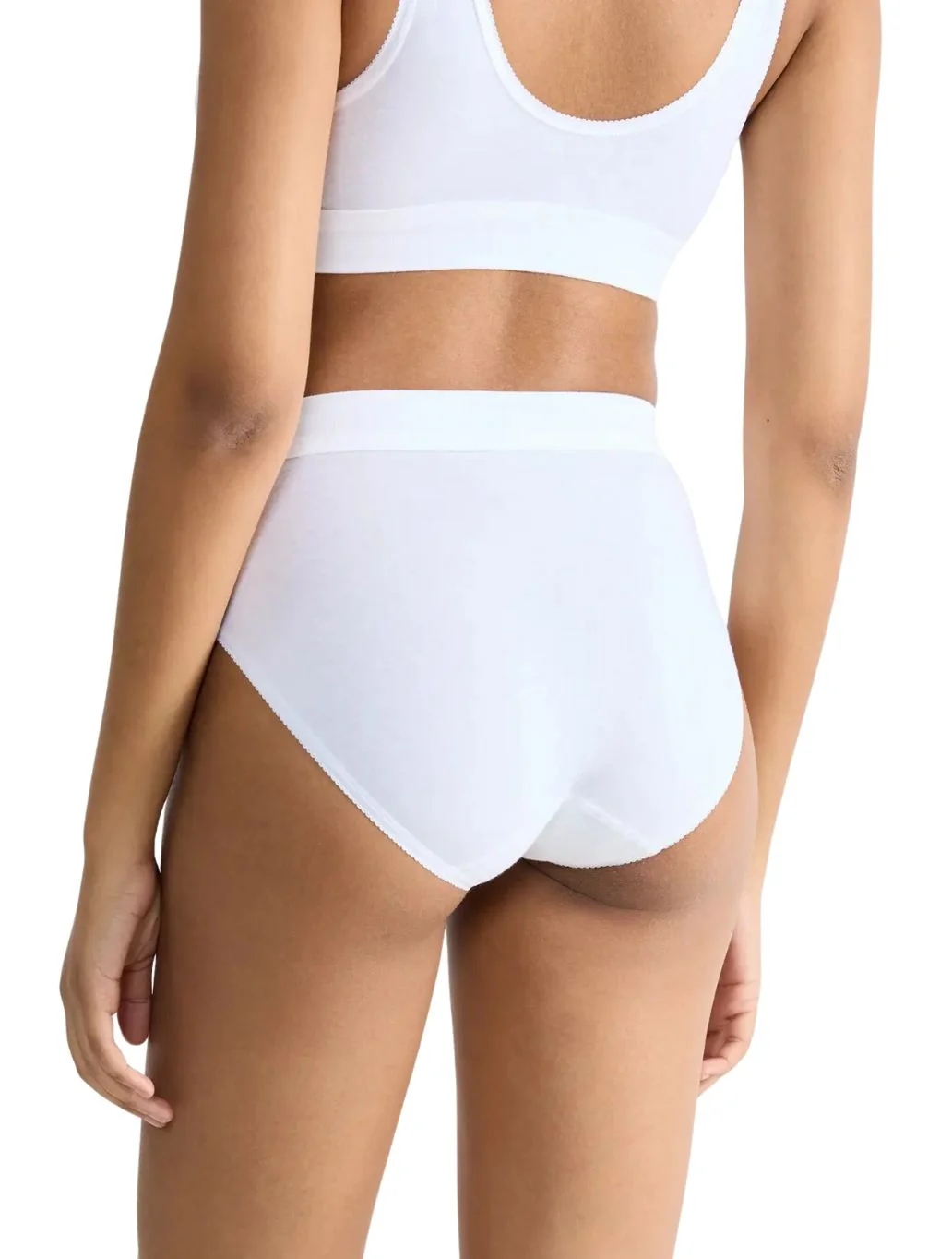 Double Comfort 2-Pack Tai Briefs, White - Image 3