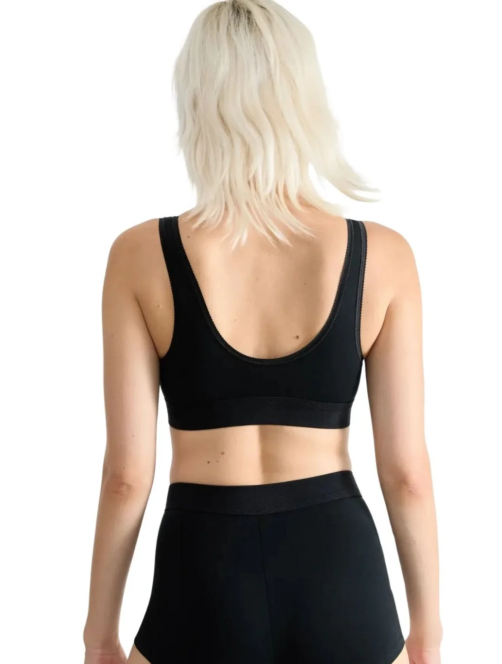 Double Comfort Top, Black - Image 3