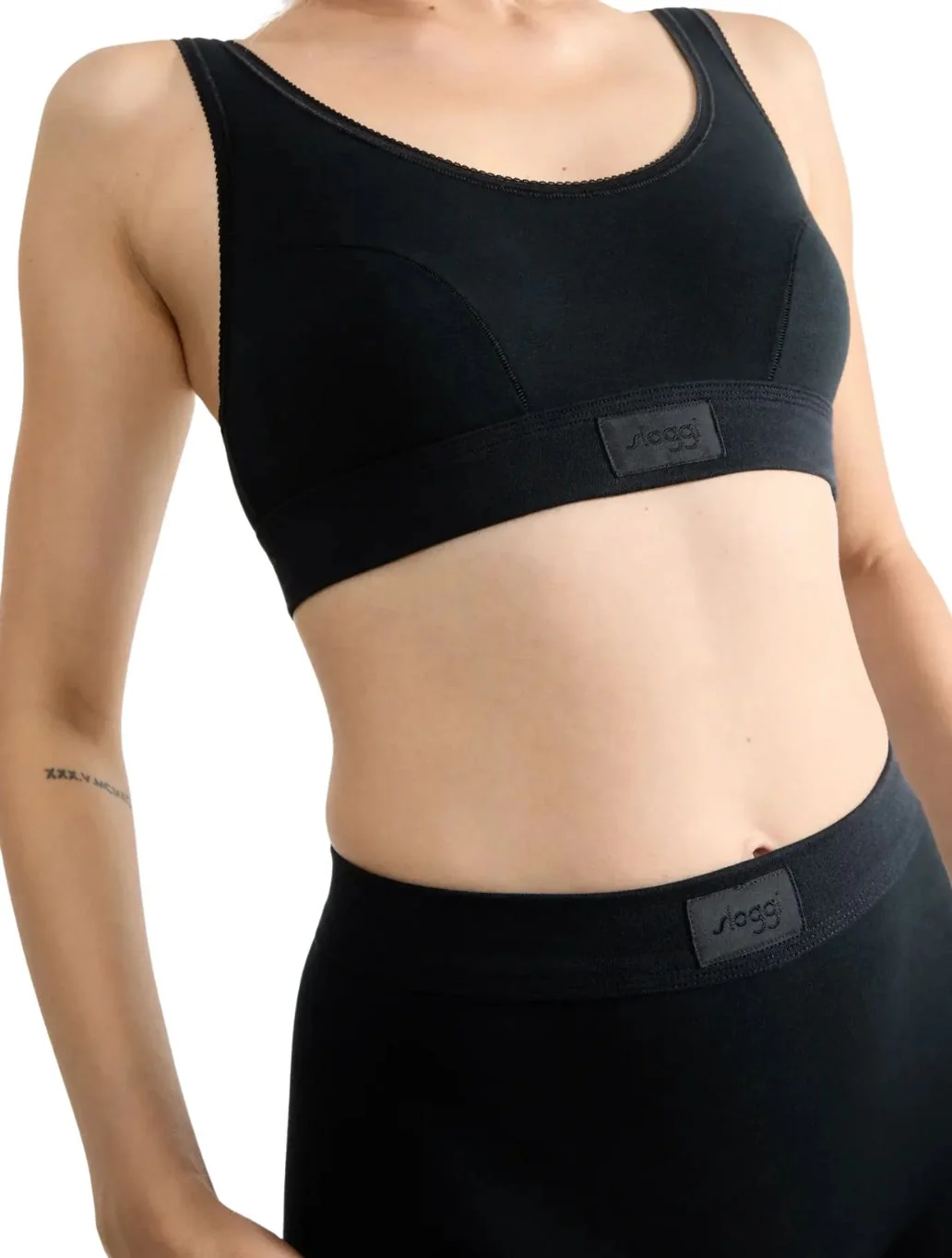 Double Comfort Top, Black - Image 5