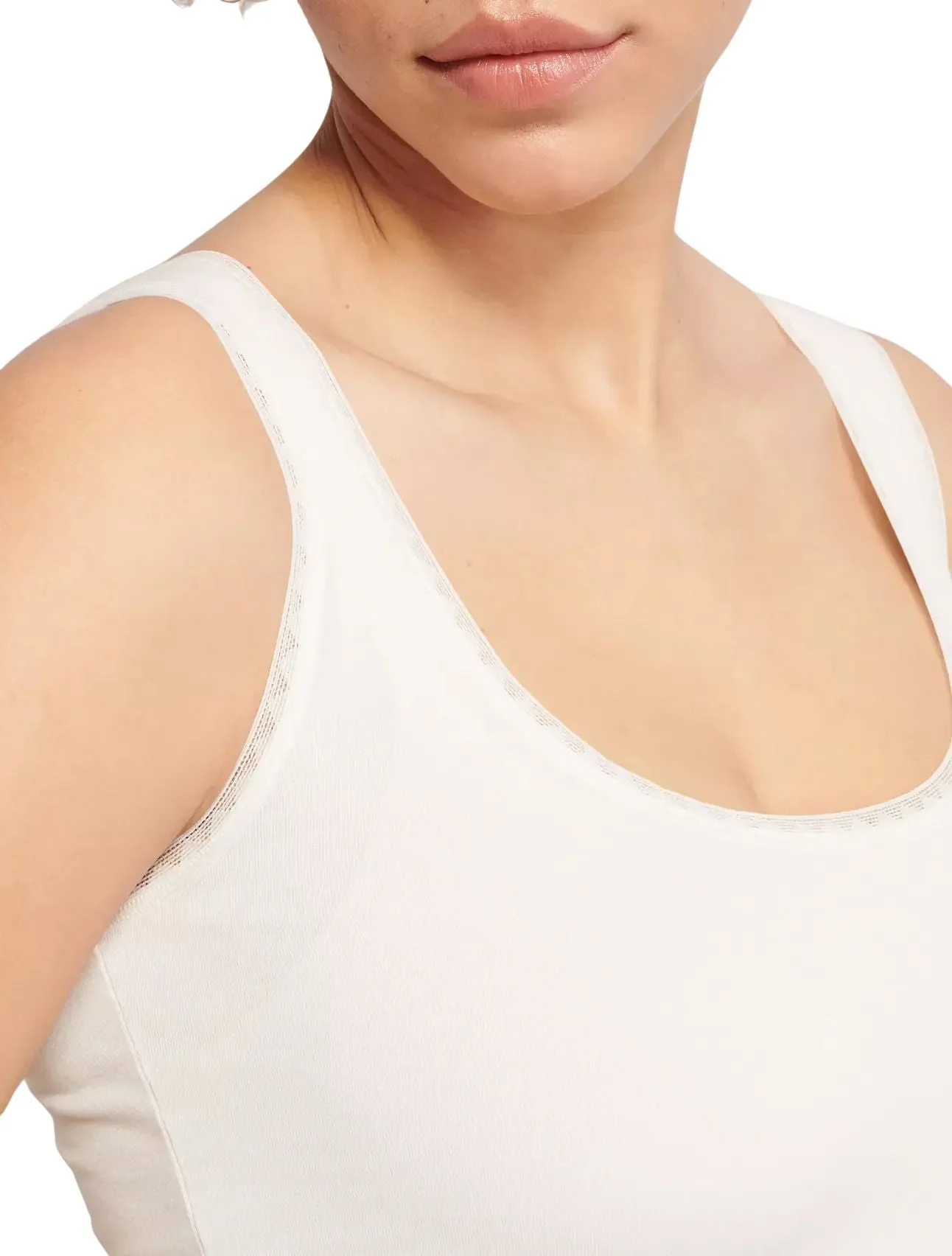 Go 2-Pack Stretch Tank Tops, White - Image 6