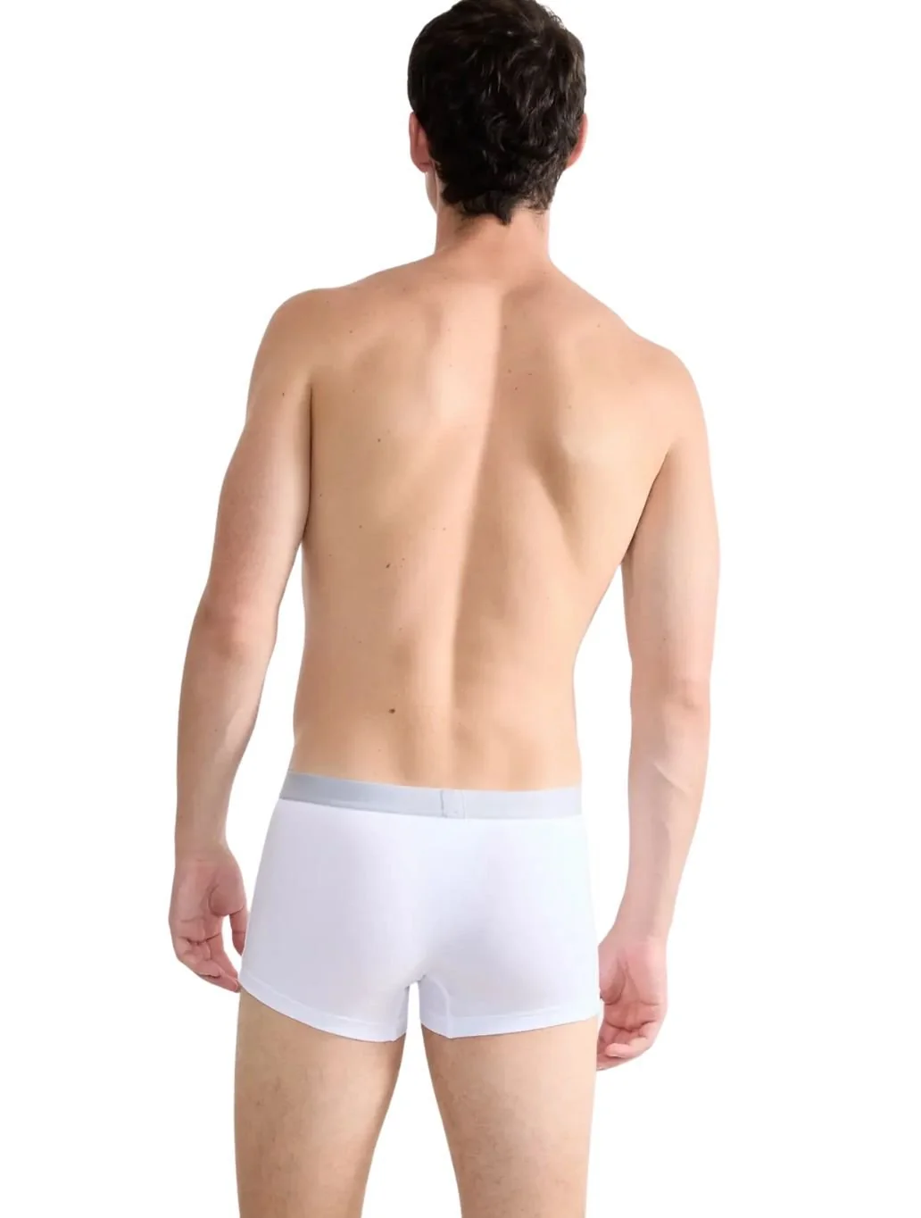 Go ABC 2.0 2-Pack Hipster Boxer Trunks, White - Image 3
