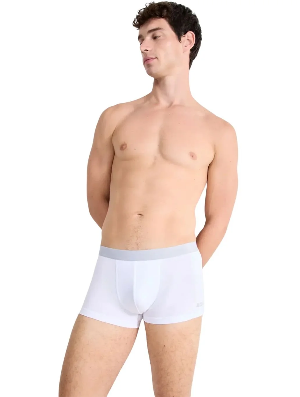 Go ABC 2.0 2-Pack Hipster Boxer Trunks, White - Image 4