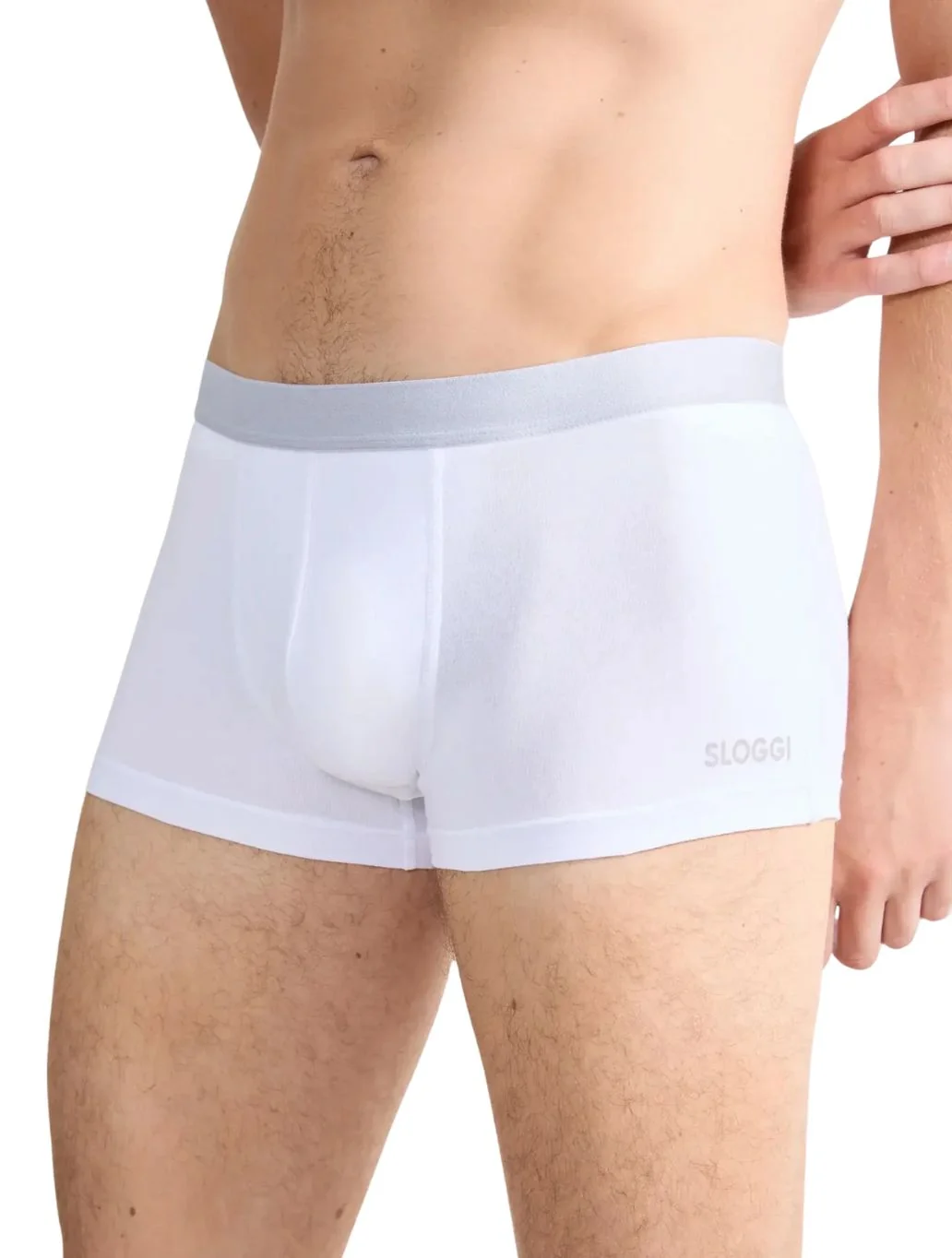 Go ABC 2.0 2-Pack Hipster Boxer Trunks, White - Image 5