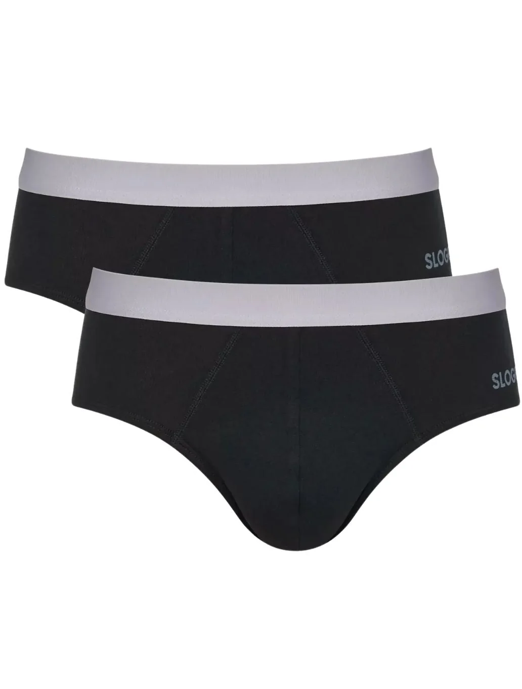 Go ABC 2.0 2-Pack Midi Briefs, Black