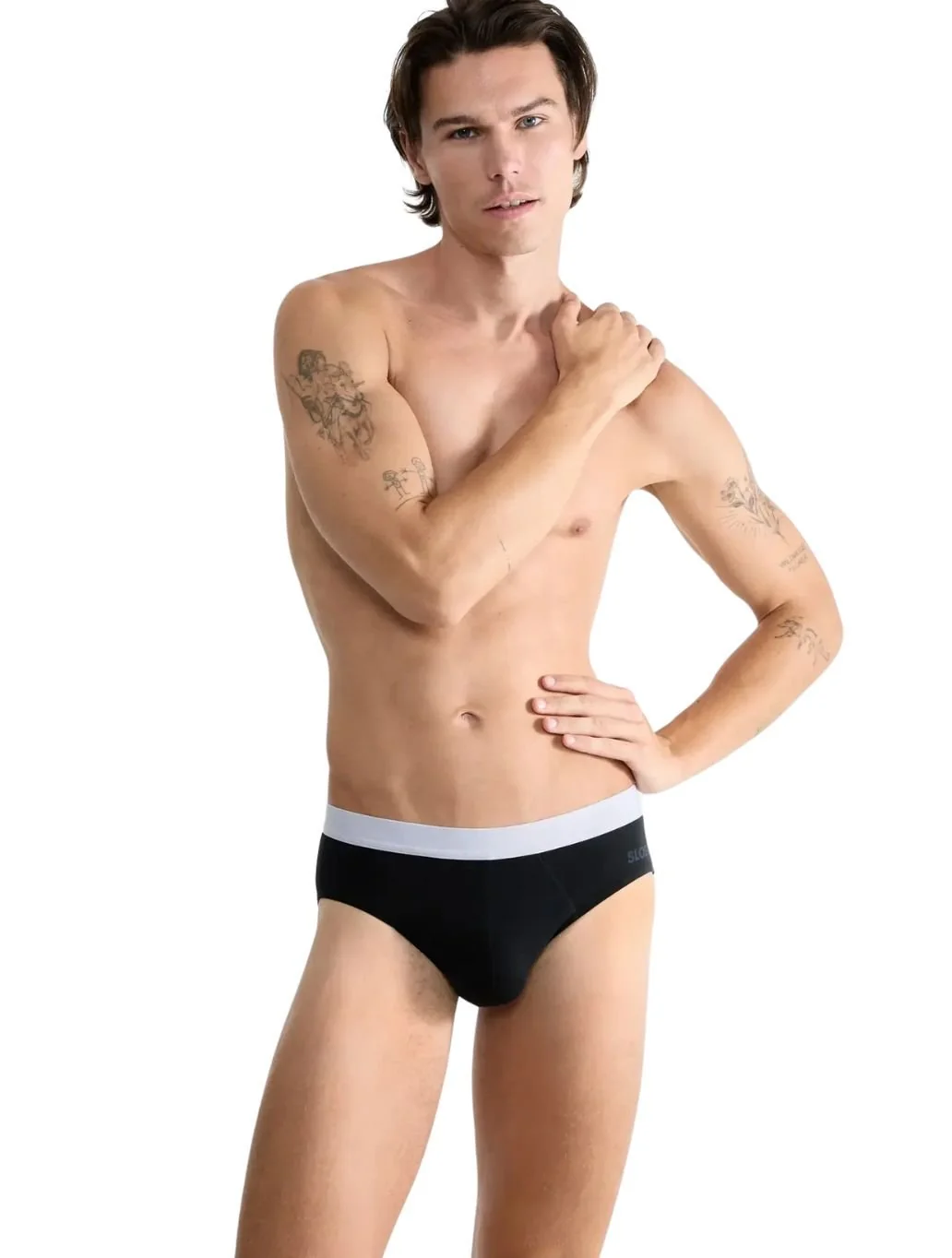 Go ABC 2.0 2-Pack Midi Briefs, Black - Image 2