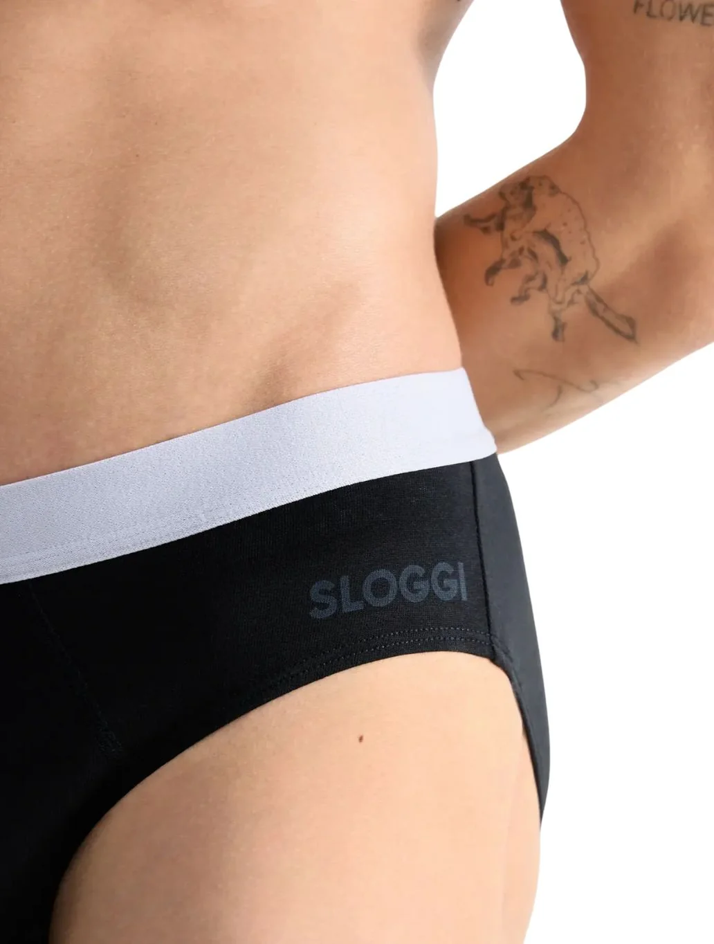 Go ABC 2.0 2-Pack Midi Briefs, Black - Image 5