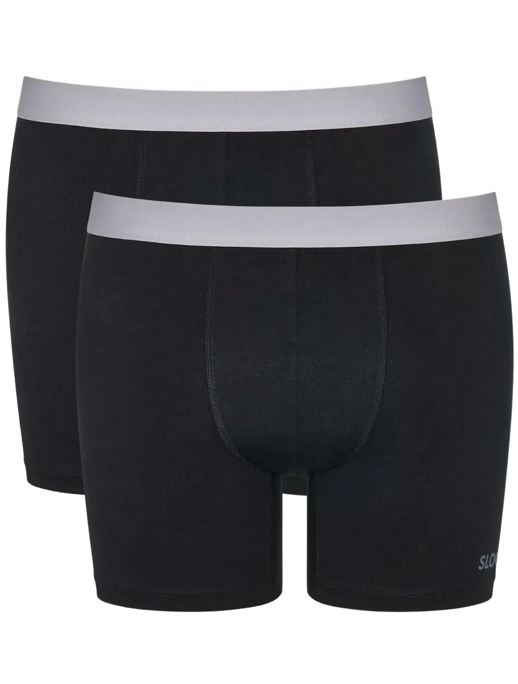 Go ABC 2.0 2-Pack Short Boxer Trunks, Black