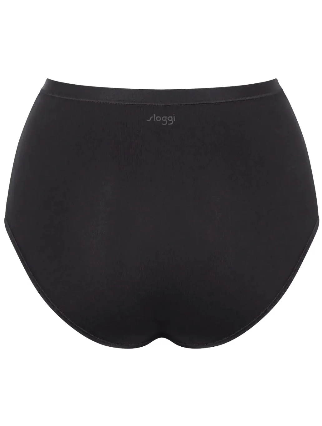 Go Daily Cotton 3-Pack High Waist Briefs, Black - Image 5
