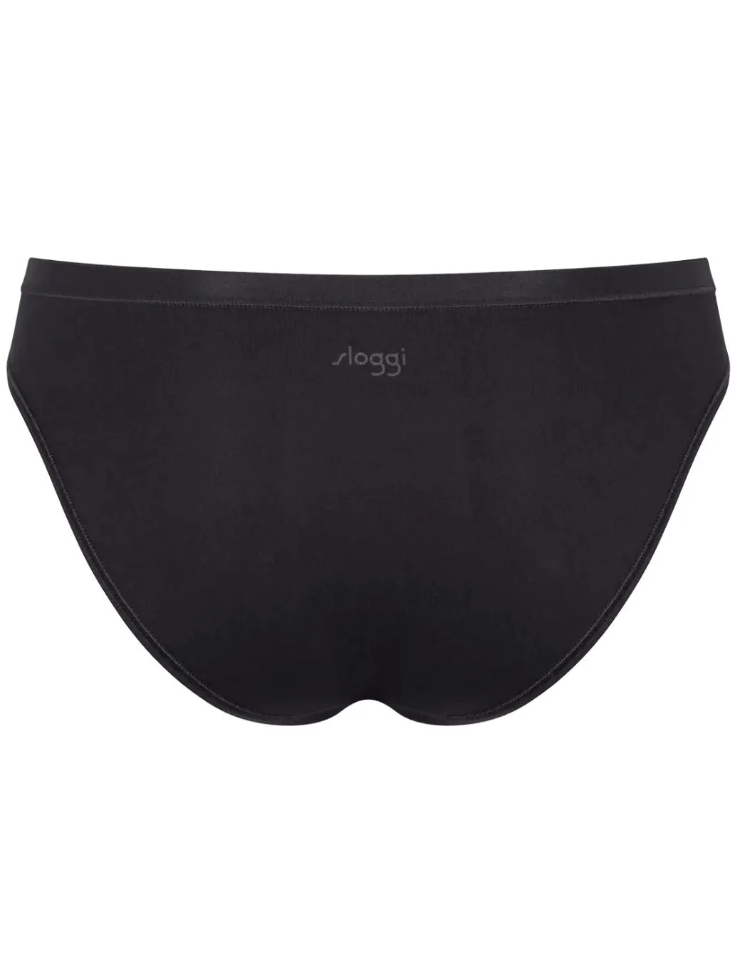 Go Daily Cotton 3-Pack Mini Briefs, Black - Image 3