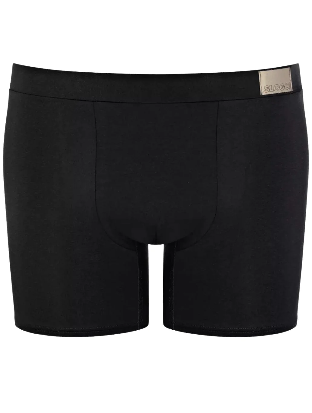 Go Natural 2-Pack Short Boxer Trunks, Black - Image 4