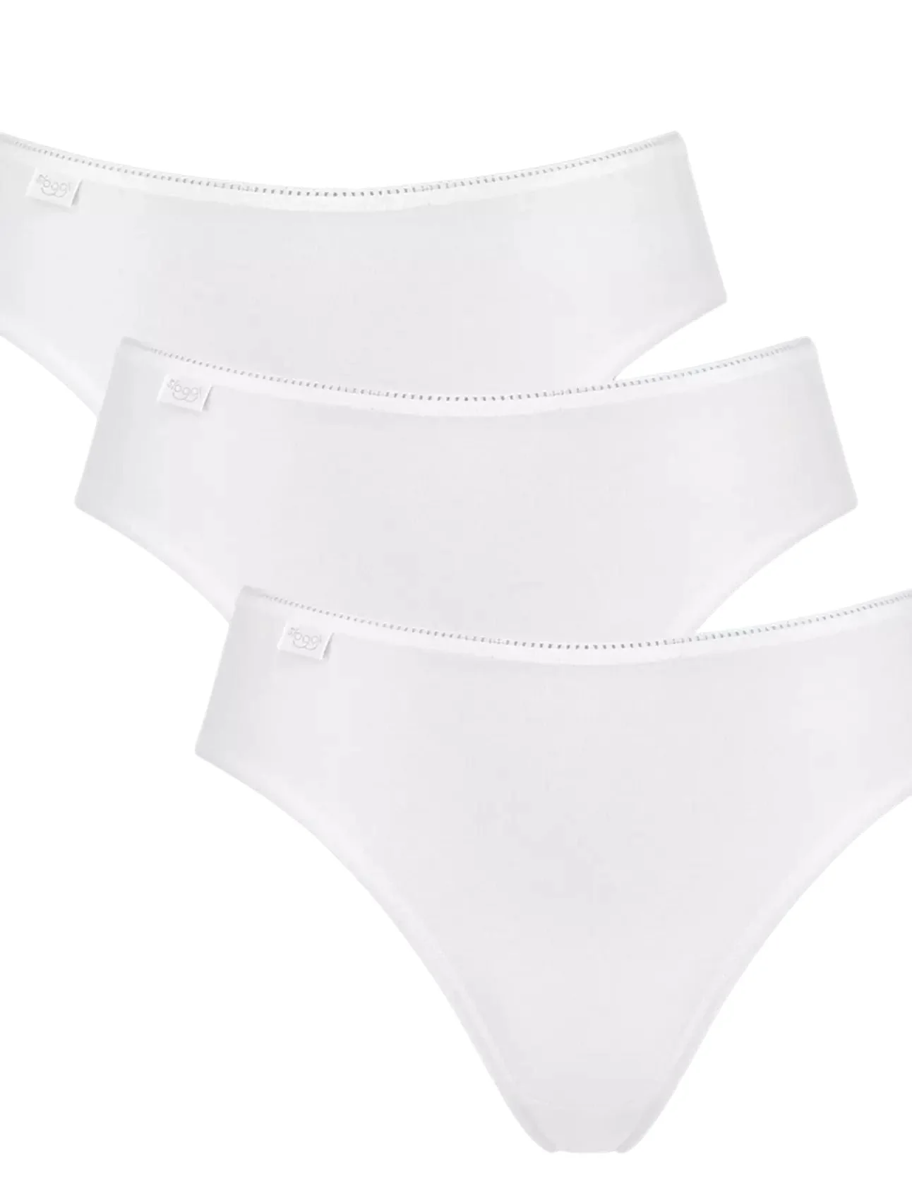 24/7 3-Pack Microfibre Tai Briefs, White