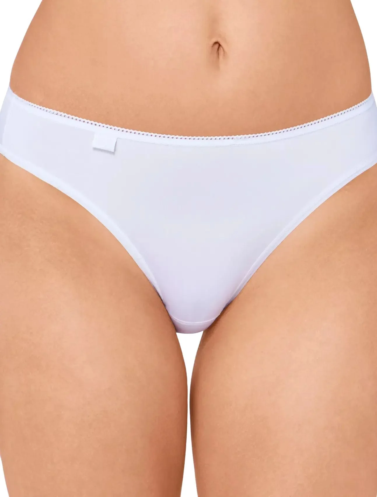 24/7 3-Pack Microfibre Tai Briefs, White - Image 2