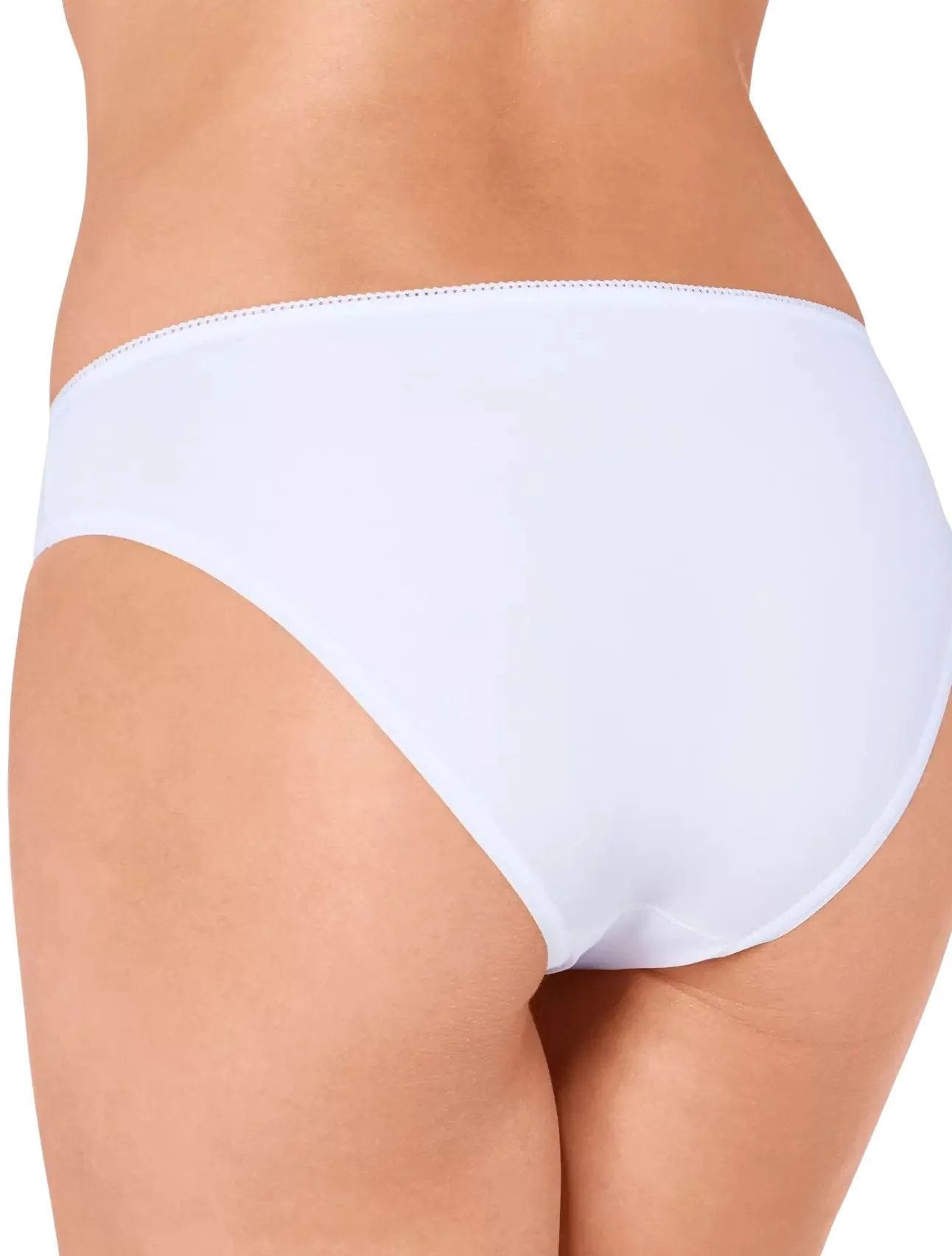 24/7 3-Pack Microfibre Tai Briefs, White - Image 3