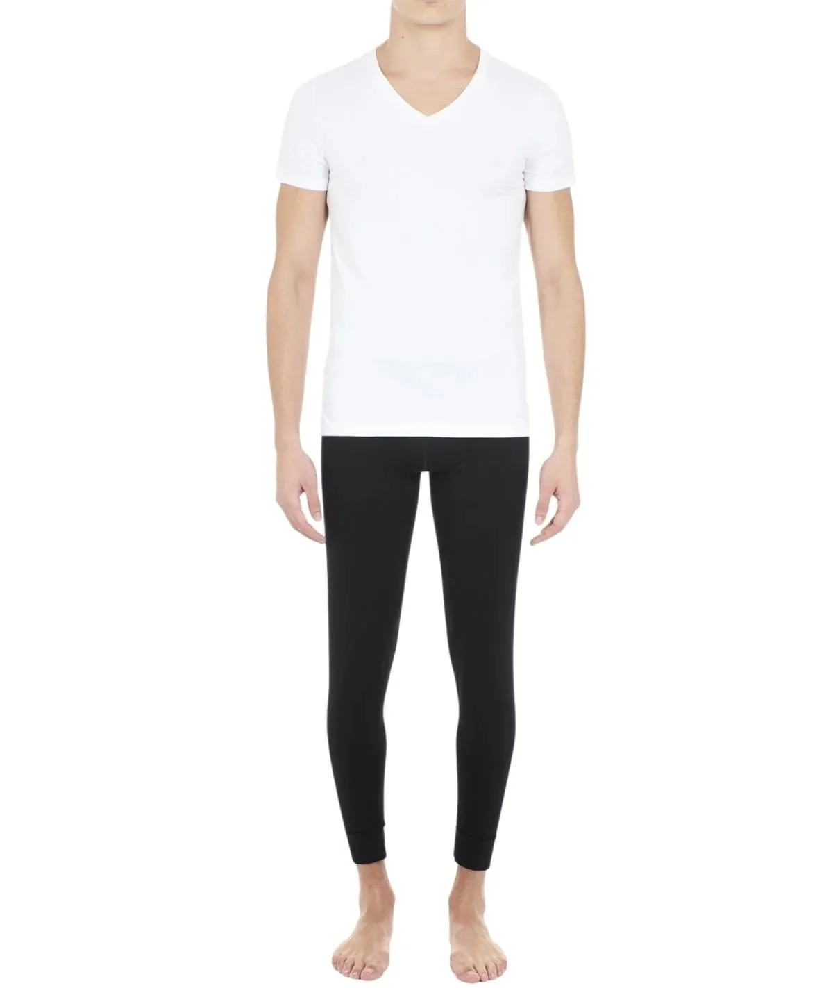 Supreme Cotton V-Neck T-Shirt, White - Image 4