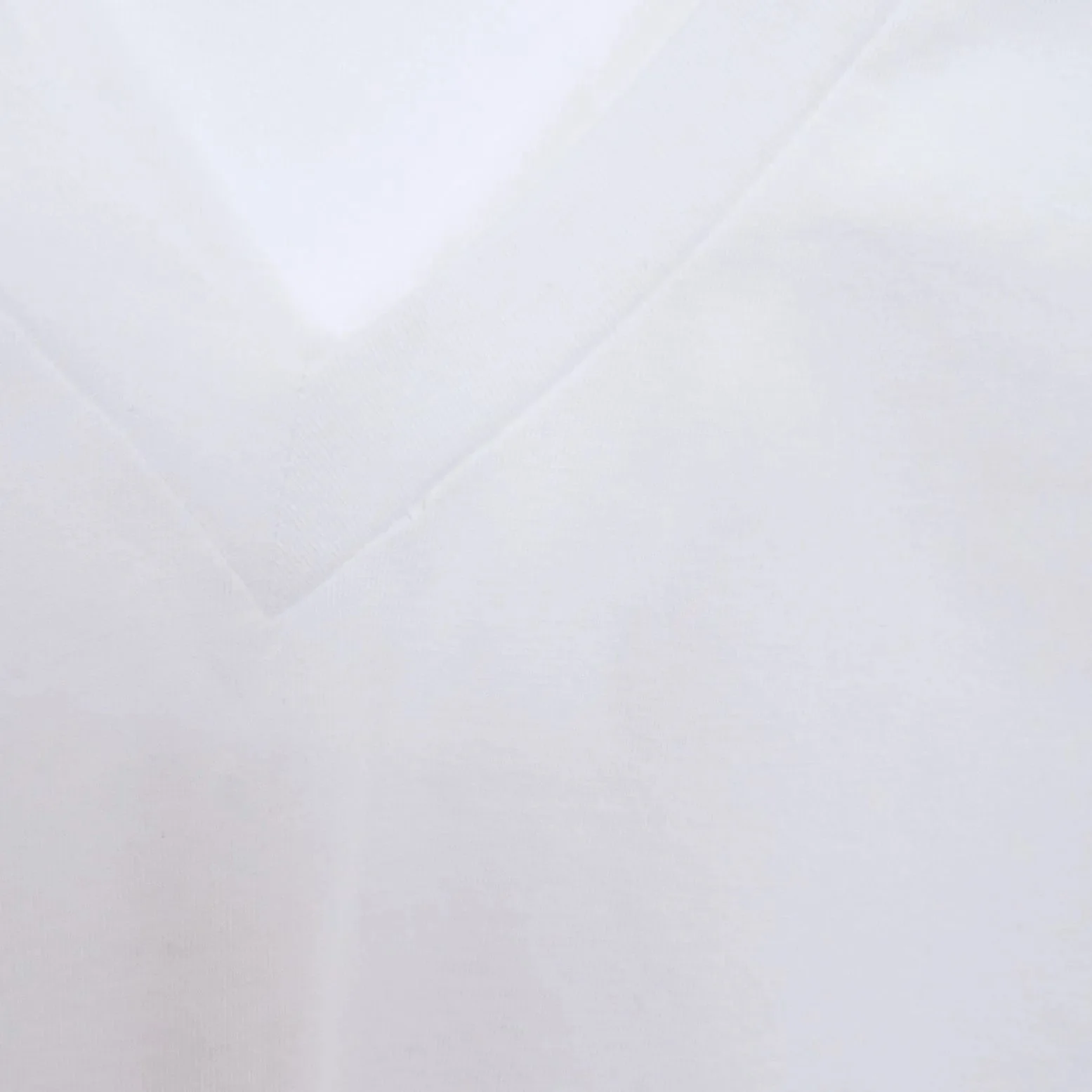 Supreme Cotton V-Neck T-Shirt, White - Image 6