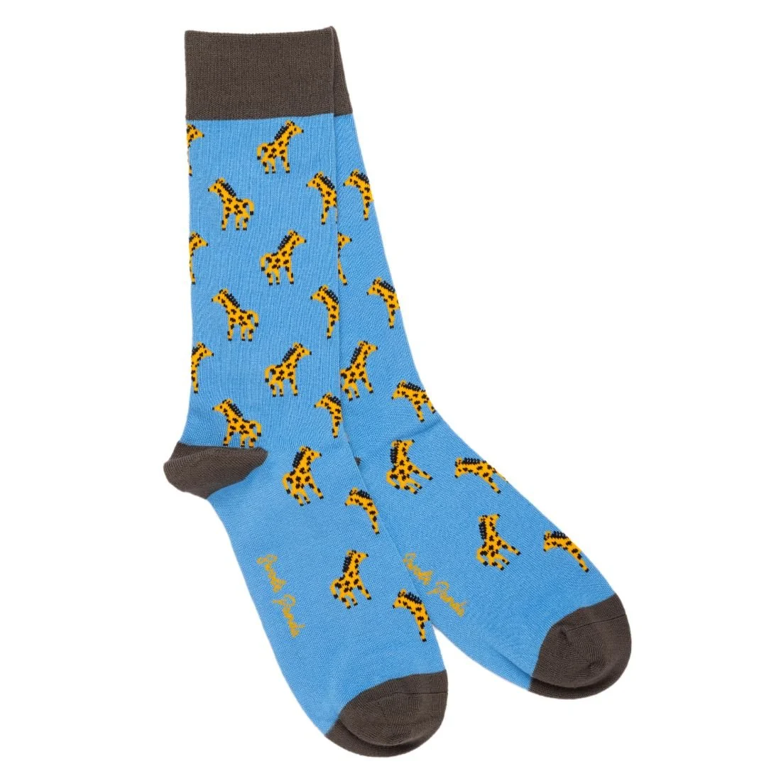4-Pack Zoo Animals Bamboo Socks Gift Box, Red/Green/Blue/Navy - Image 4